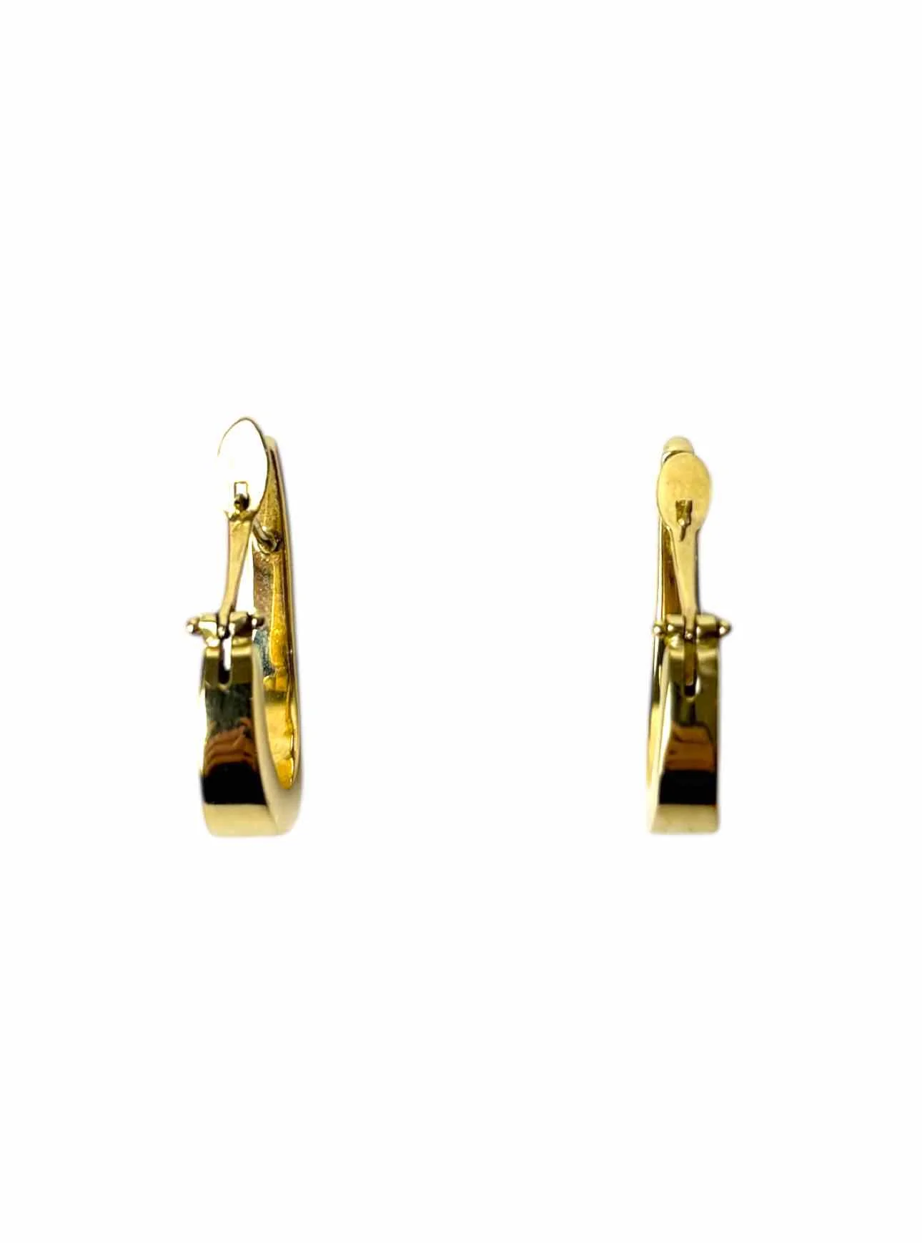 14K Gold Hoop Earrings - Image 2
