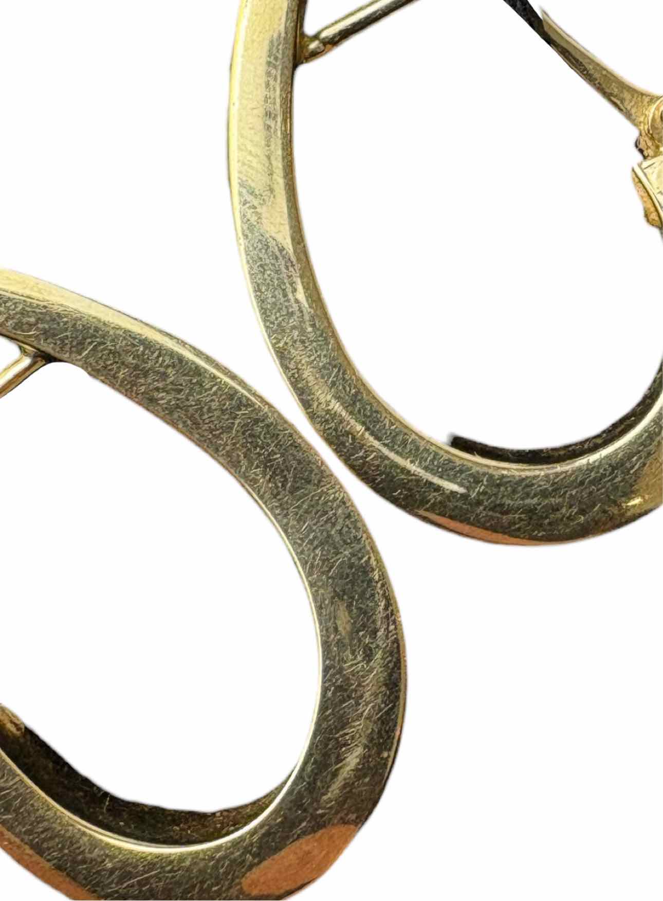 14K Gold Hoop Earrings - Image 4