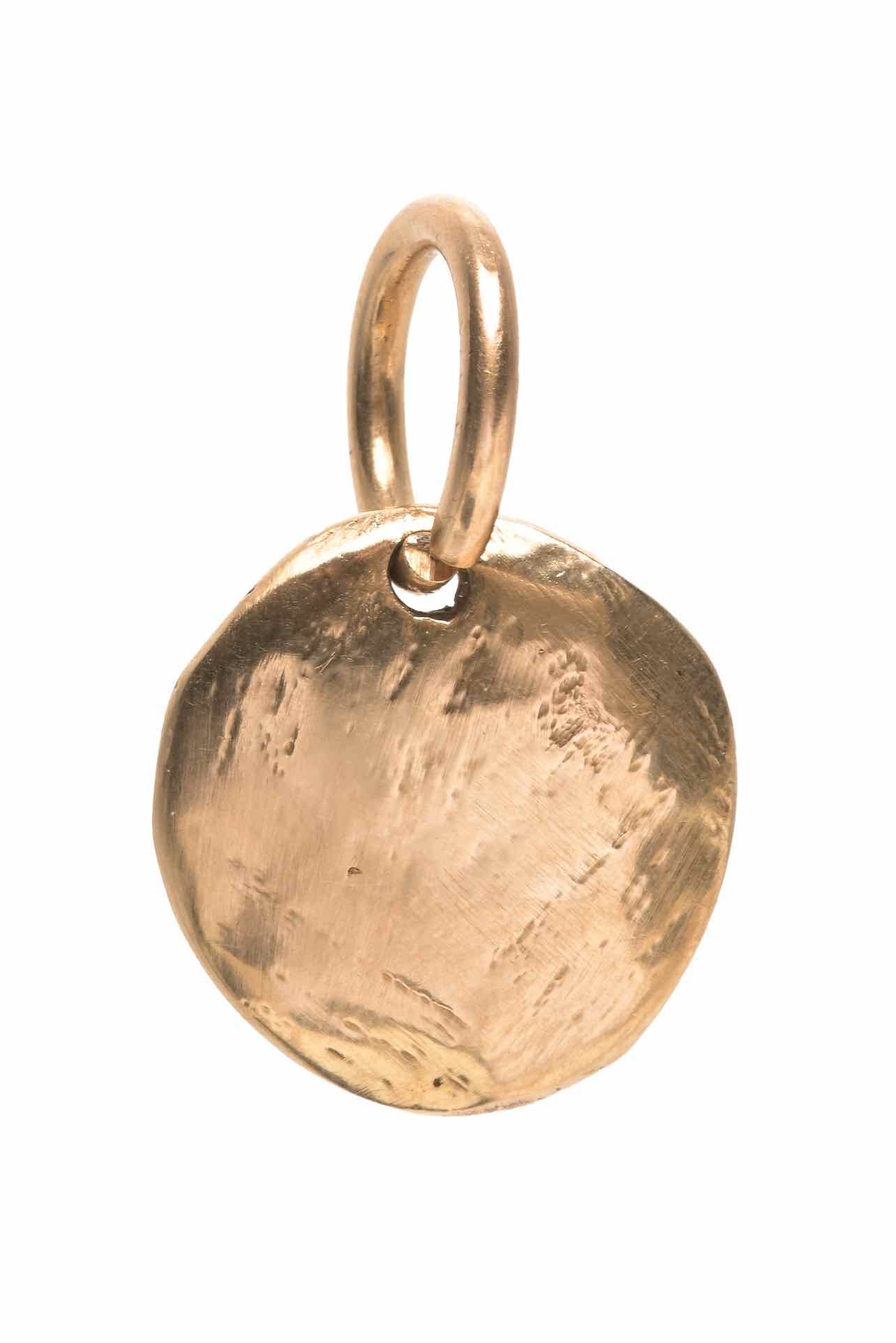 14K Yellow Gold Bird Cage Pendant - Image 2