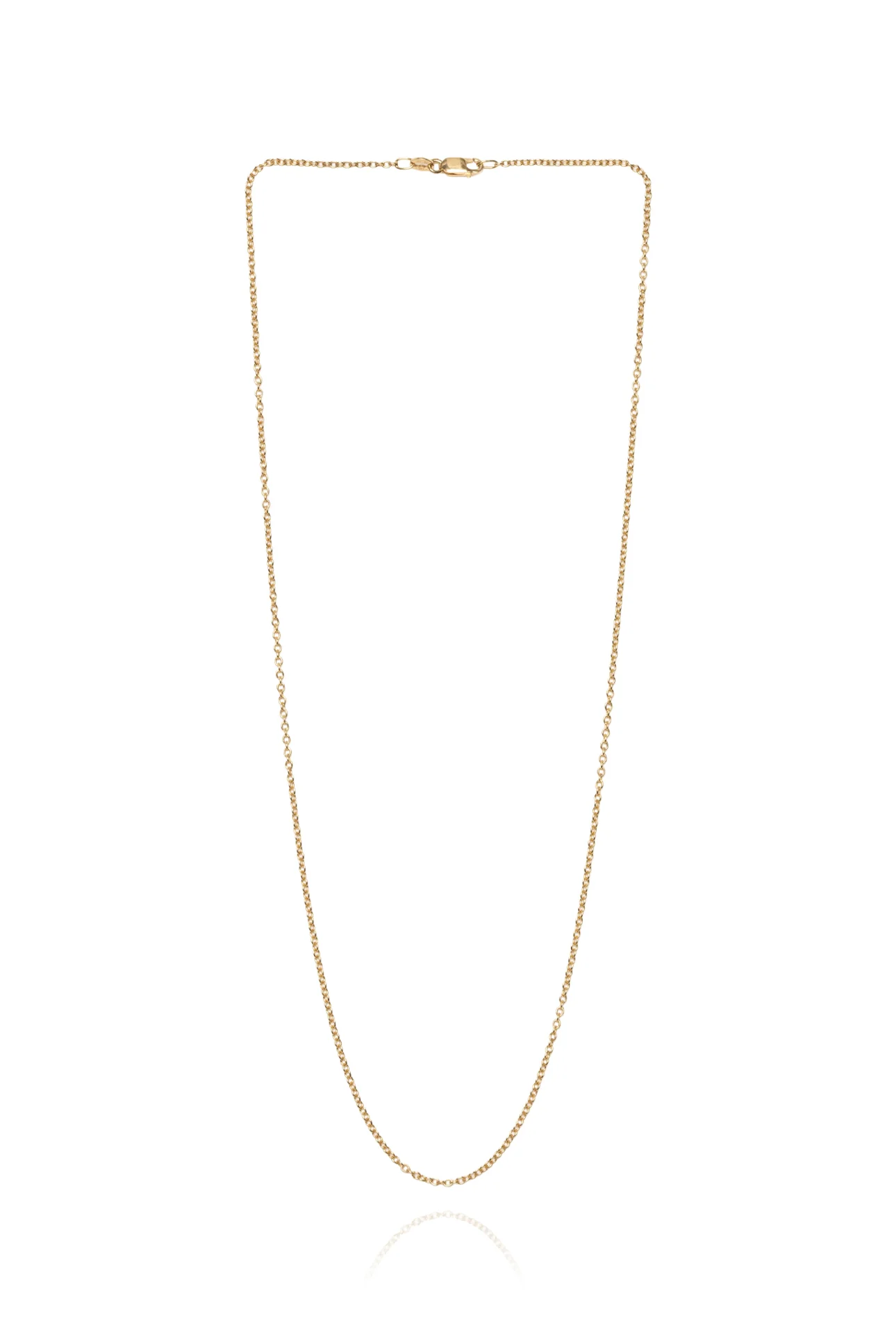 14K Yellow Gold Chain Necklace - Image 2