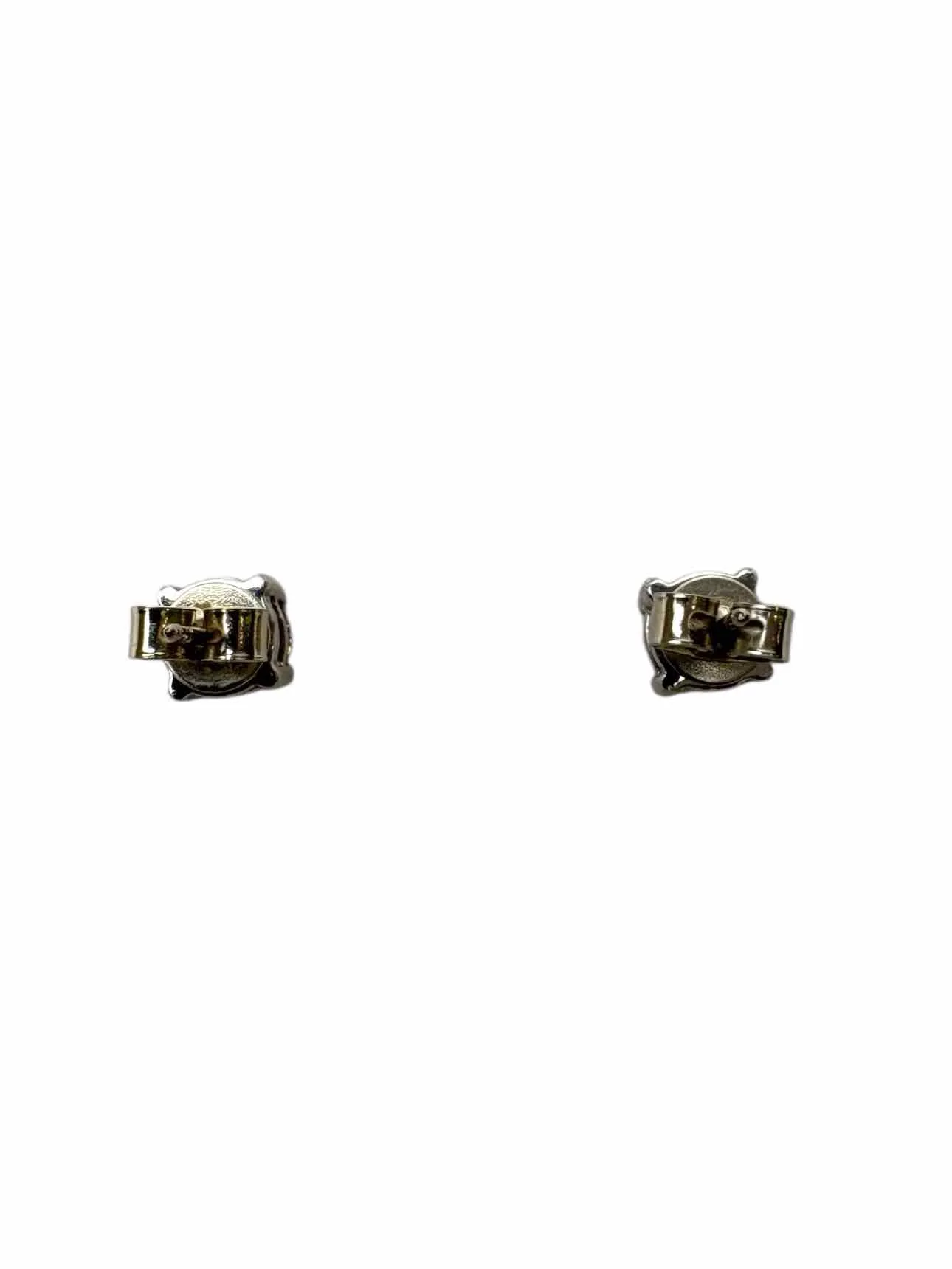 18K diamond Stud Earrings - Image 2