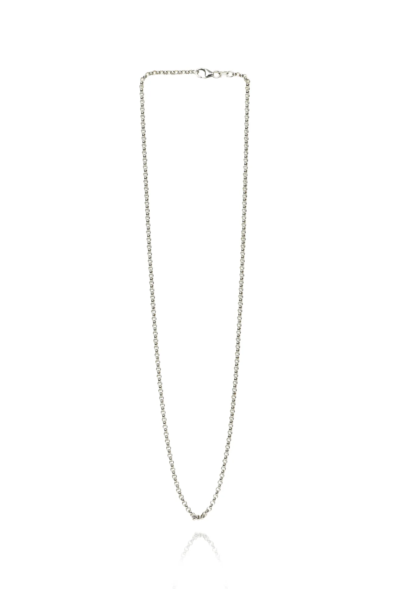 18K White Gold Chain Necklace - Image 2