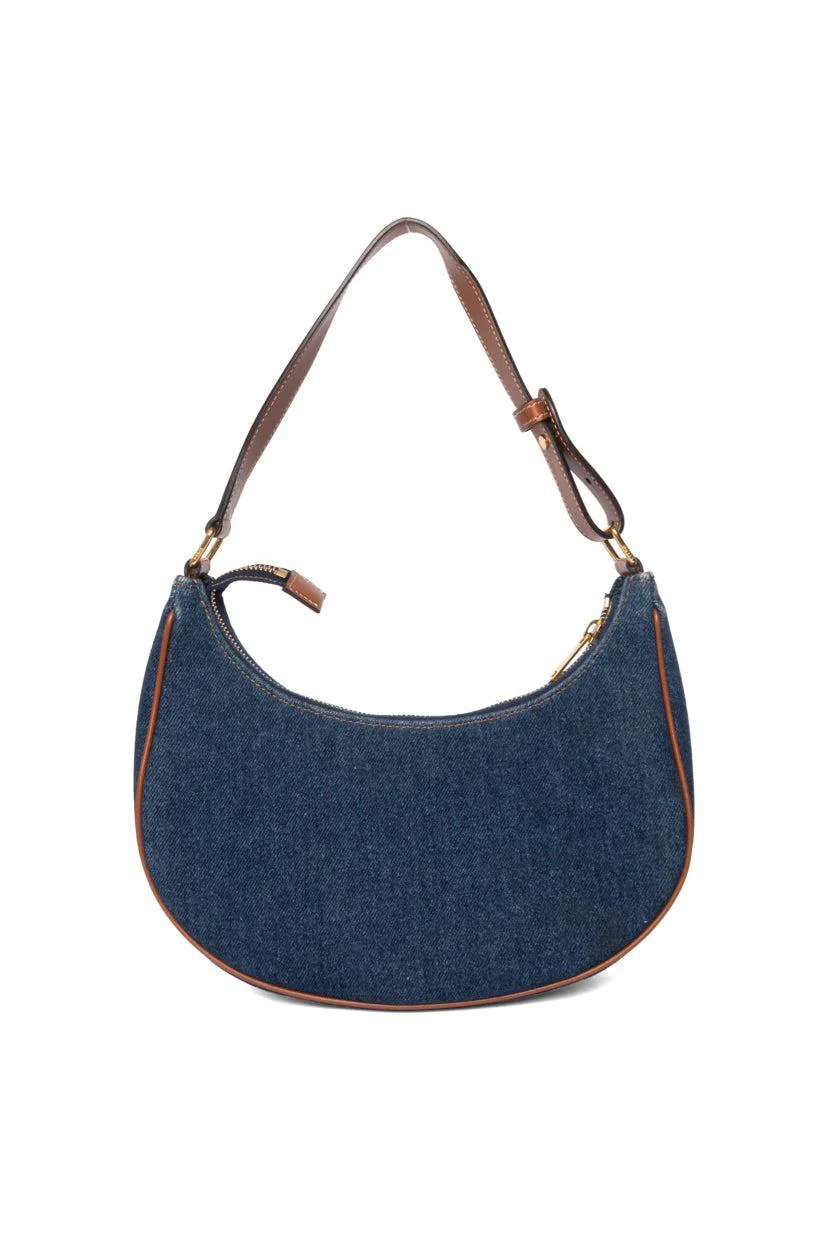 2021 Celine Denim Ava Shoulder Bag - Image 3