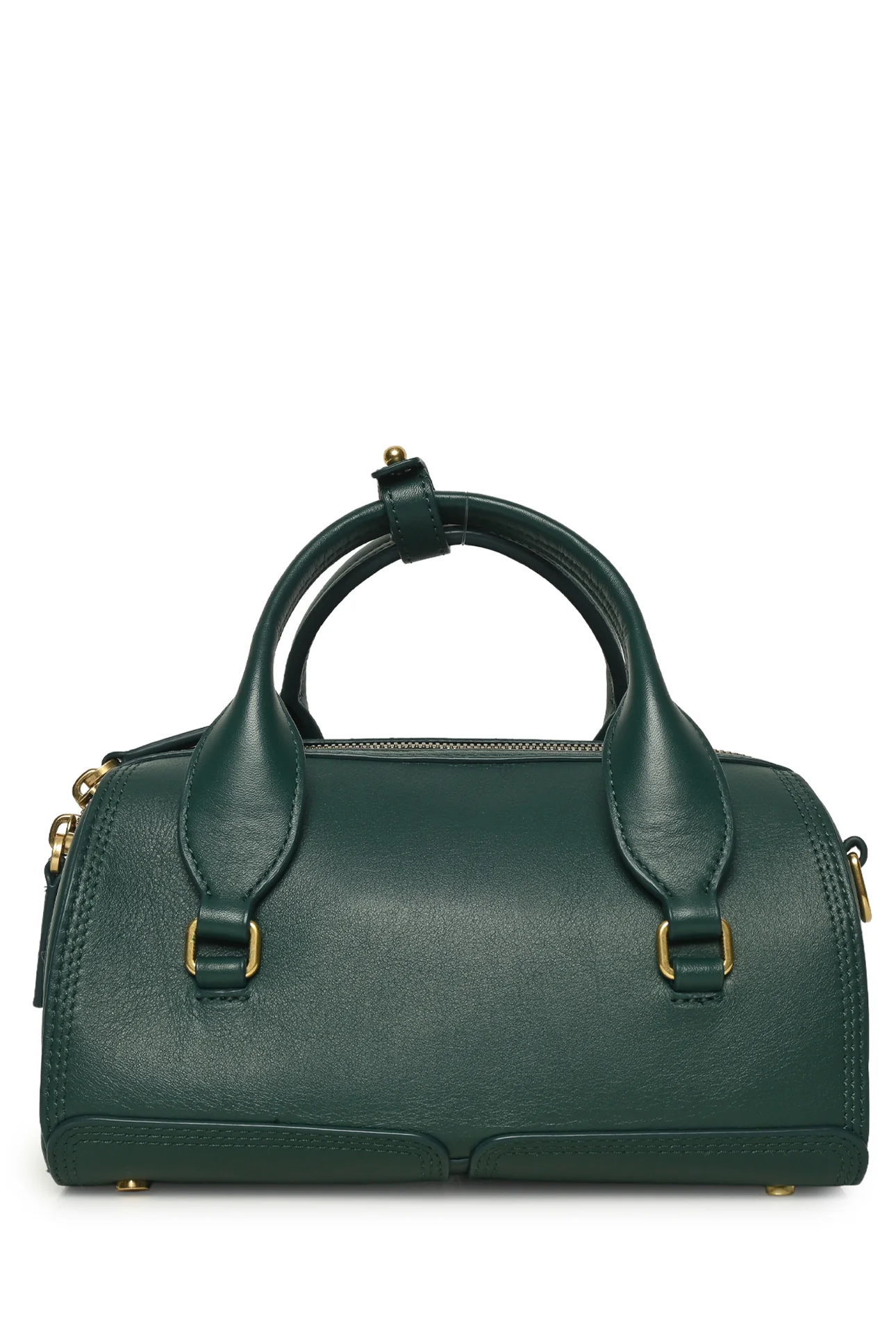 3.1 Phillip Lim Forest Green Calf Leather Pashli Duffle Bag - Image 3
