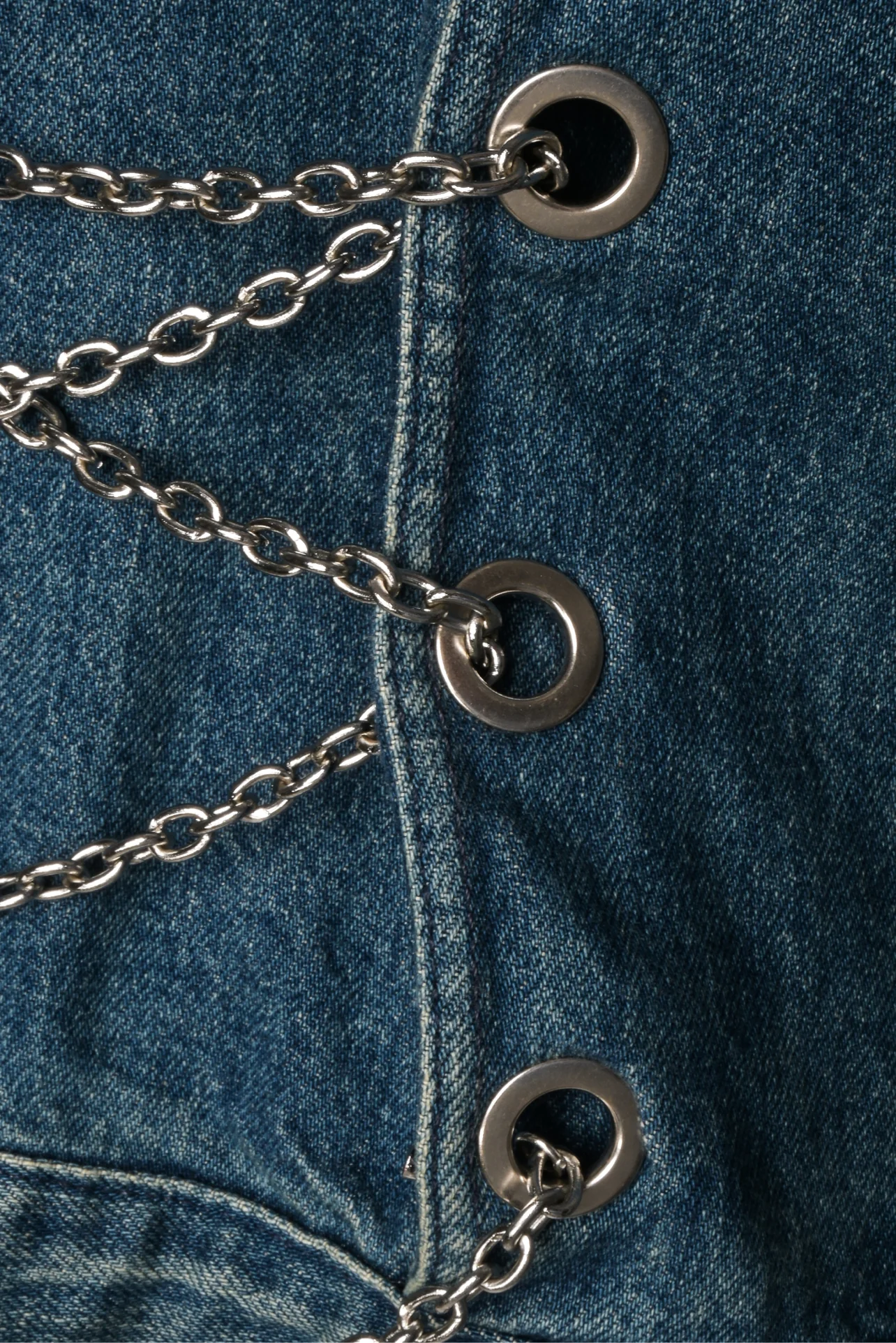 3 x 1 NYC Size XS Denim Jacket - Image 3