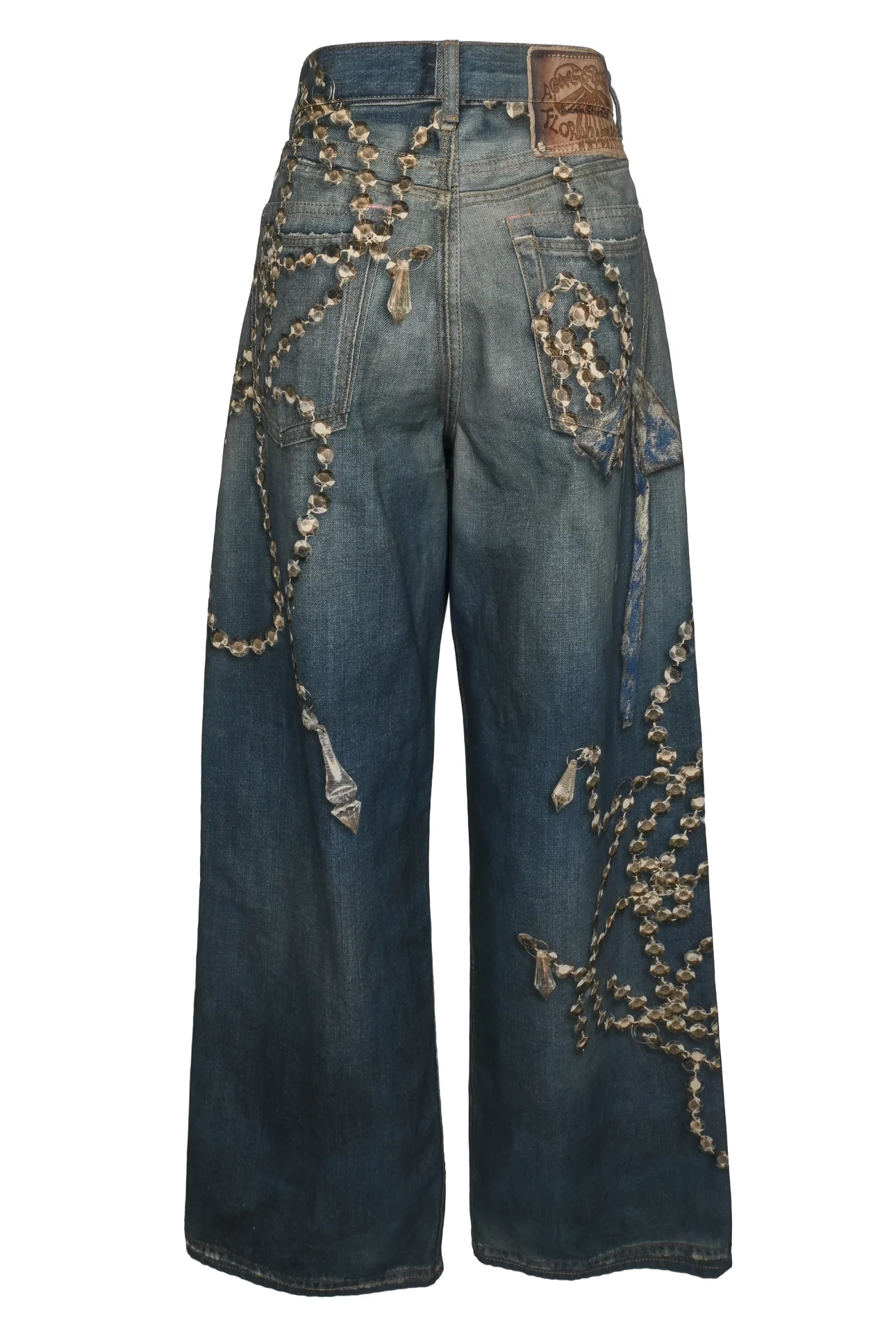 Acne Studios Size 2 Trompe L'oeil Jeans - 1981 - Image 2