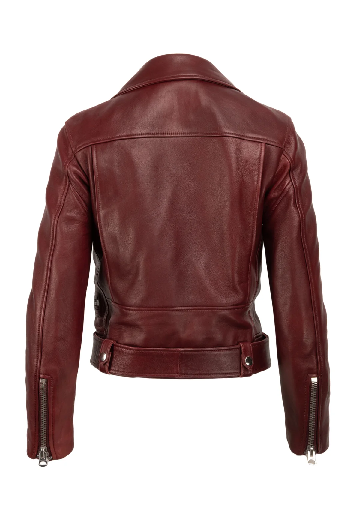 Acne Studios Size 34 Leather Biker Jacket - Image 2