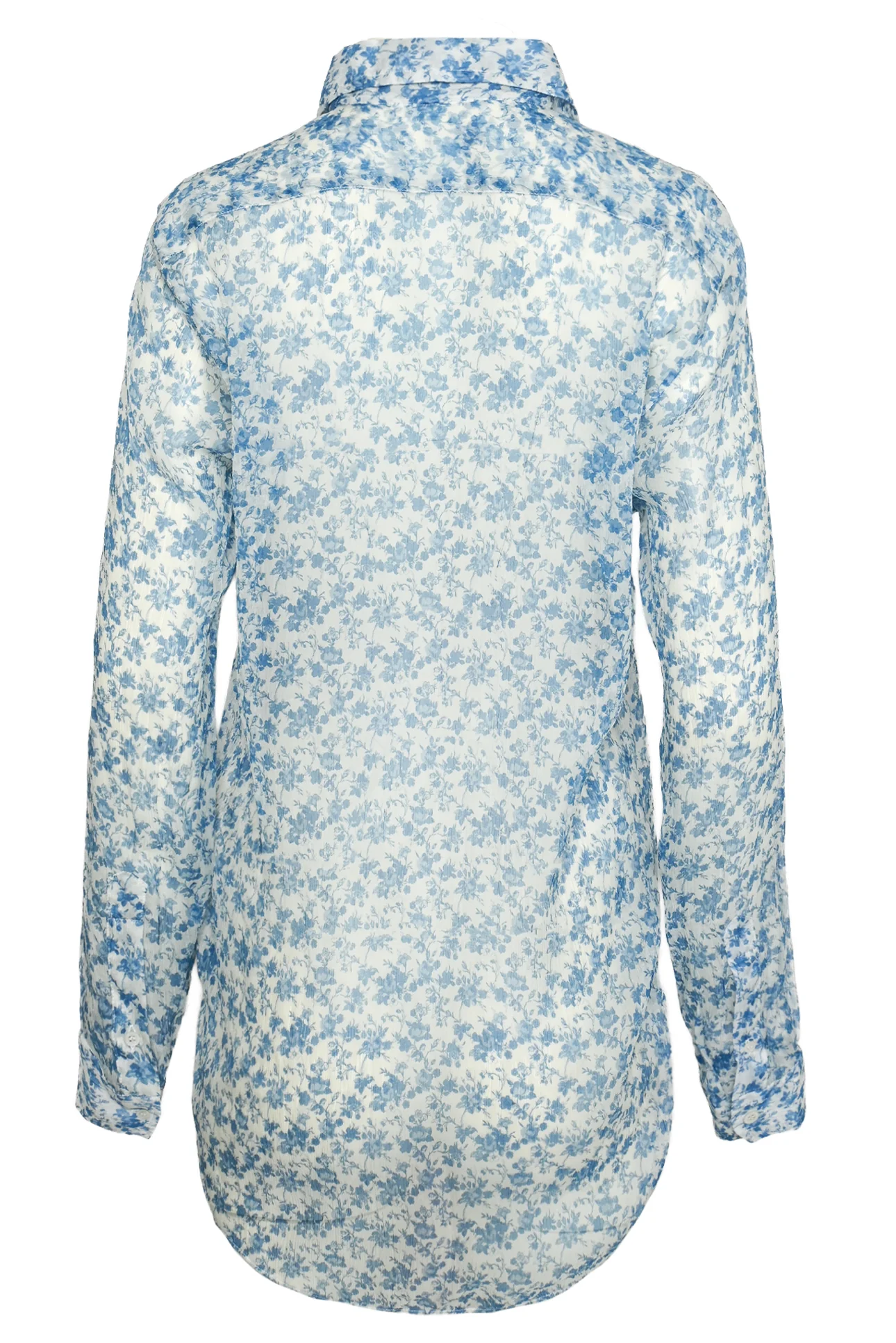 Acne Studios Size 34 Sophi Floral Silk Shirt - Image 3