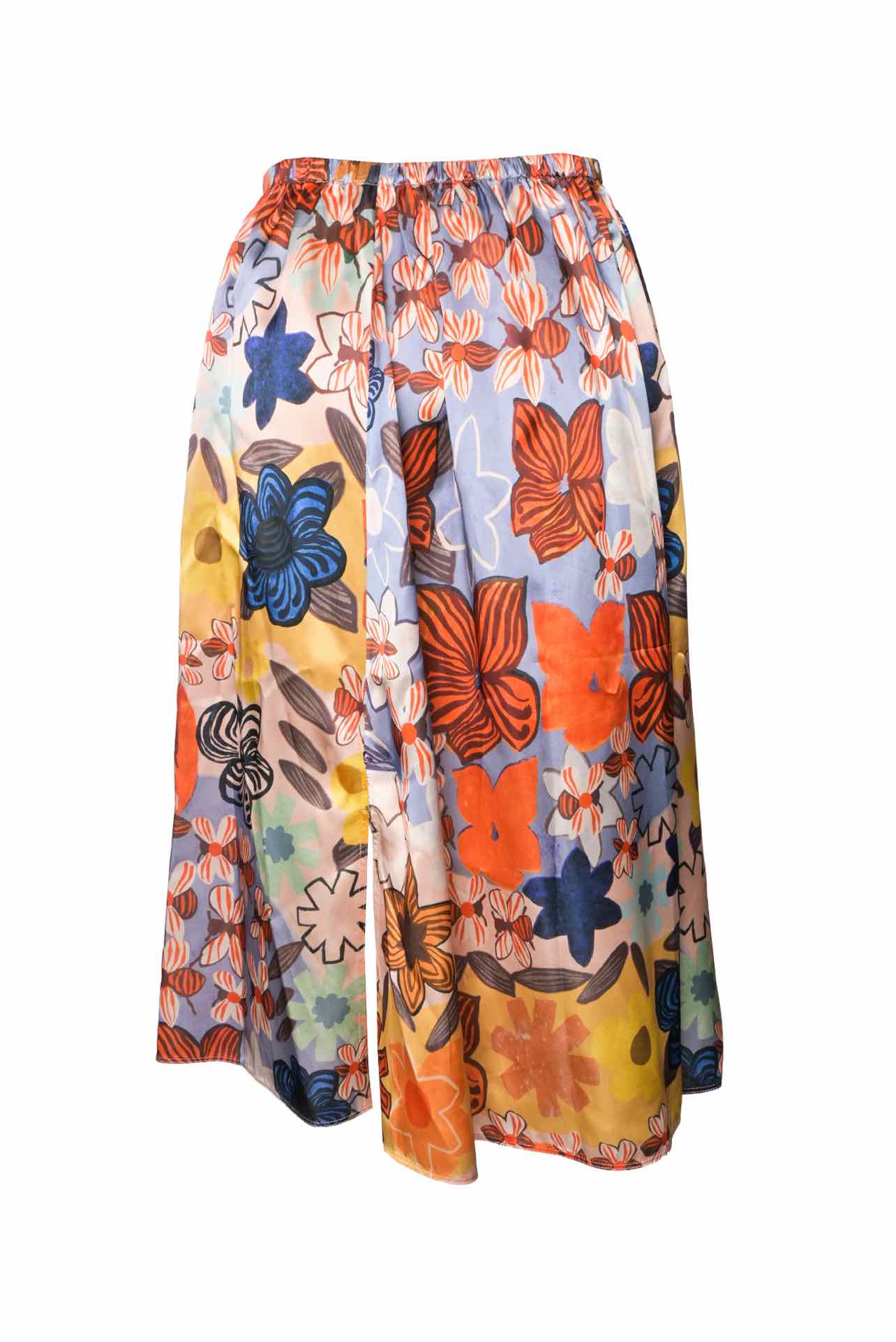 Acne Studios Size 36 Sabina Floral Satin Skirt - Image 2