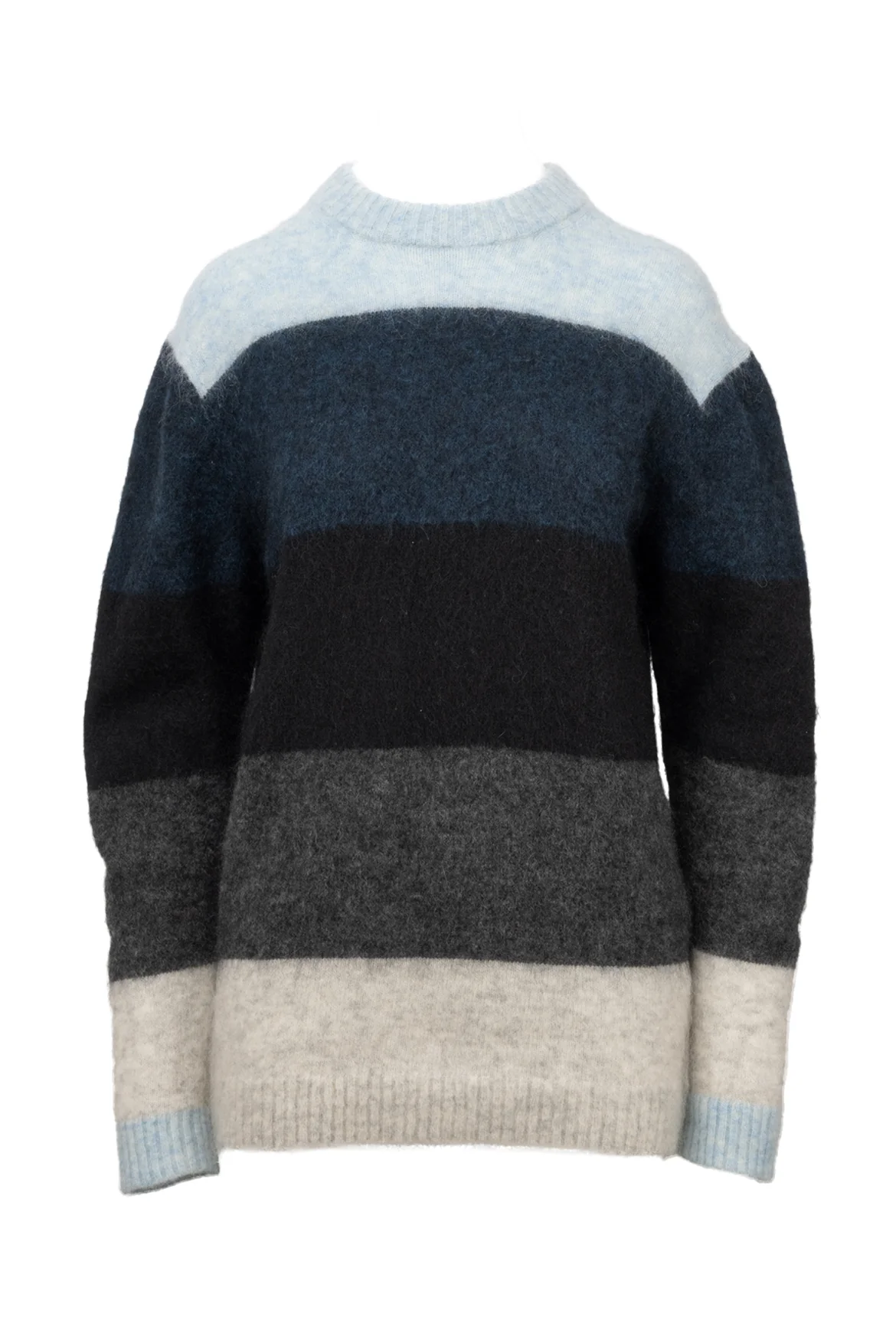 Acne Studios Size XS Albah Mohair Blend Colour Block Sweater