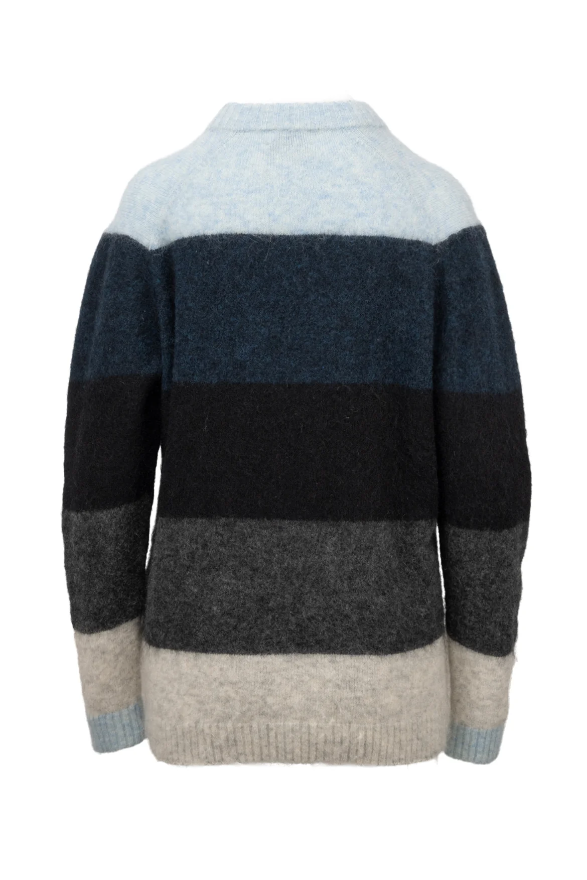 Acne Studios Size XS Albah Mohair Blend Colour Block Sweater - Image 2
