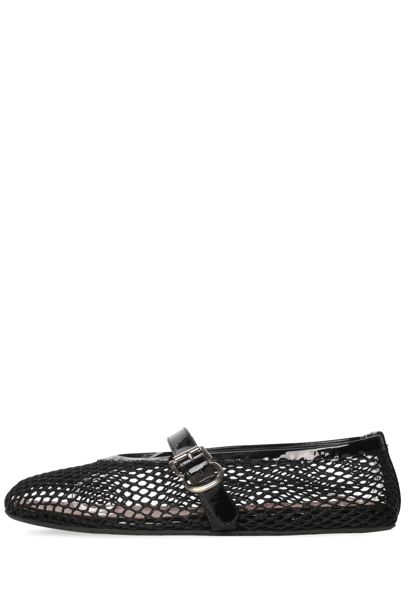 Alaia Size 36 Fishnet Ballet Flats - Image 3