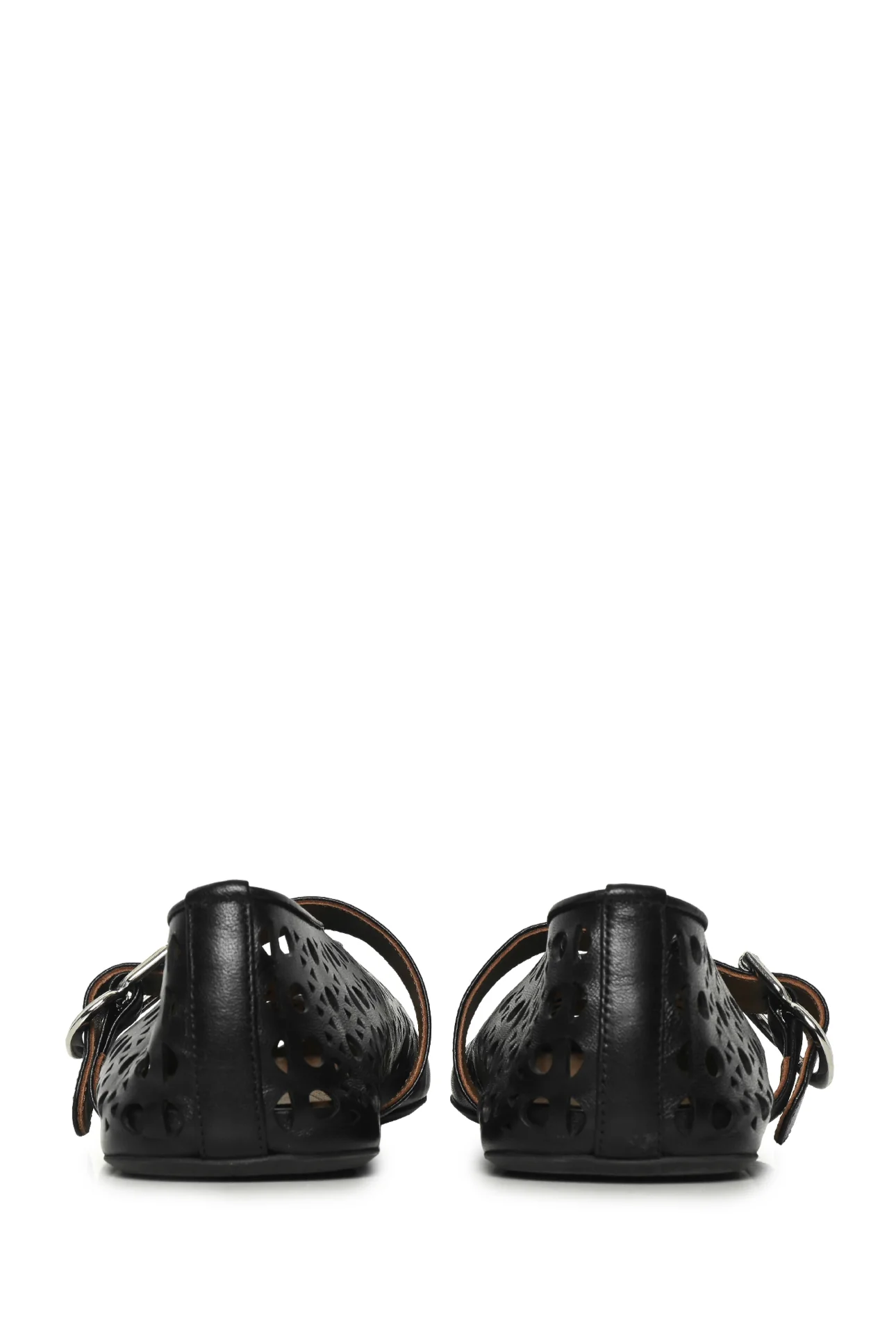 Alaia Size 36 Vienne Leather Ballet Flats - Image 4