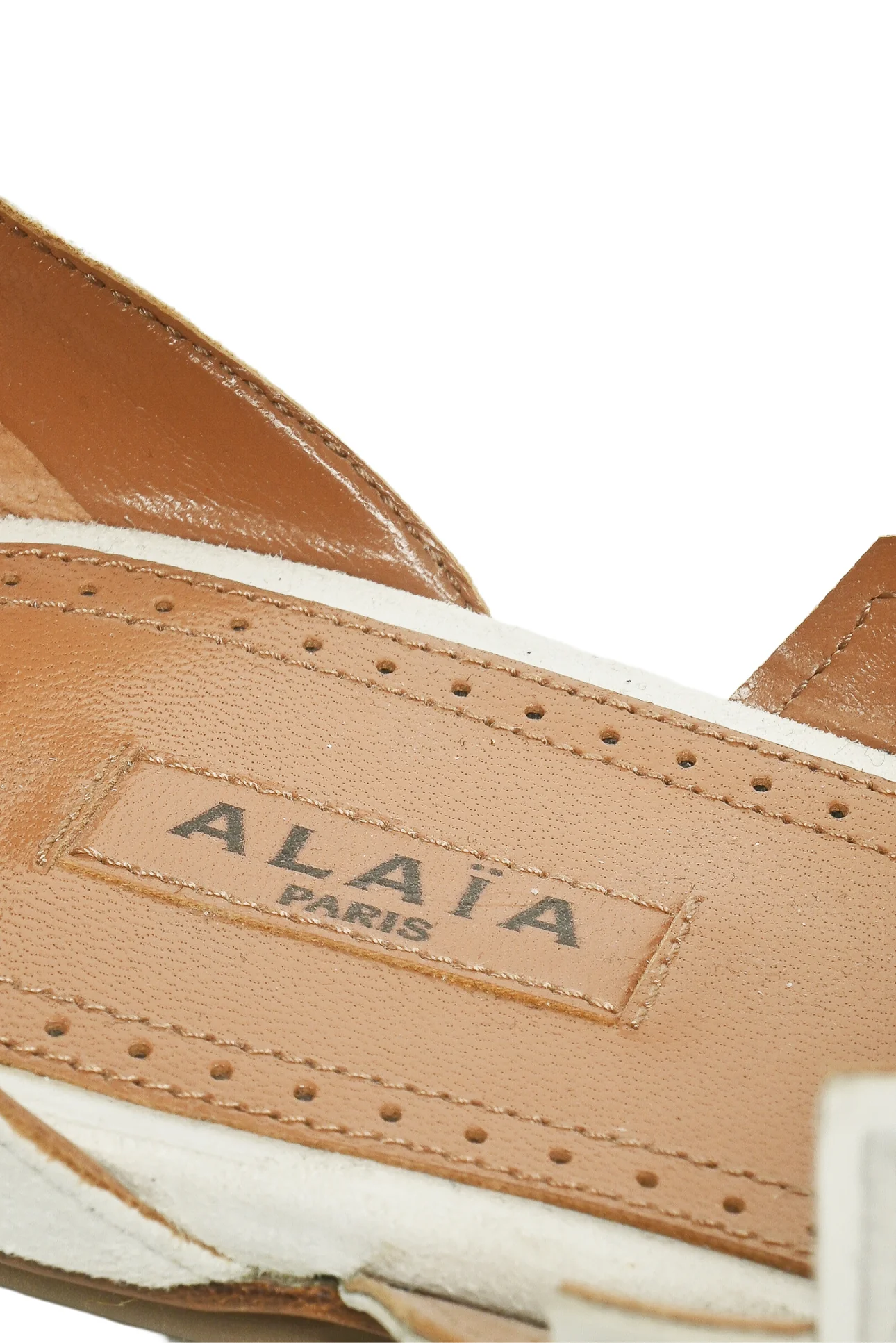 Alaia Size 39 Fringe Gladiator Sandals - Image 8
