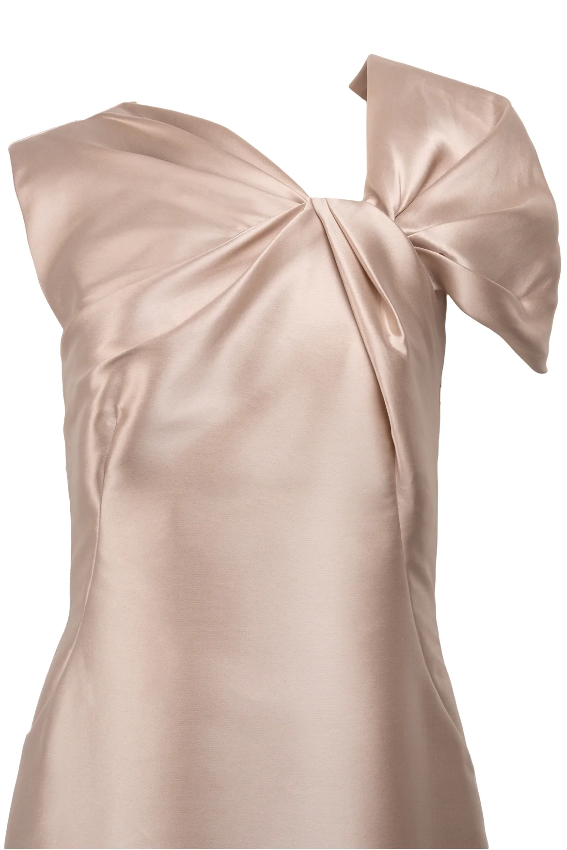 Alberta Ferretti Size 8 Ruched Neckline Gown - Image 3