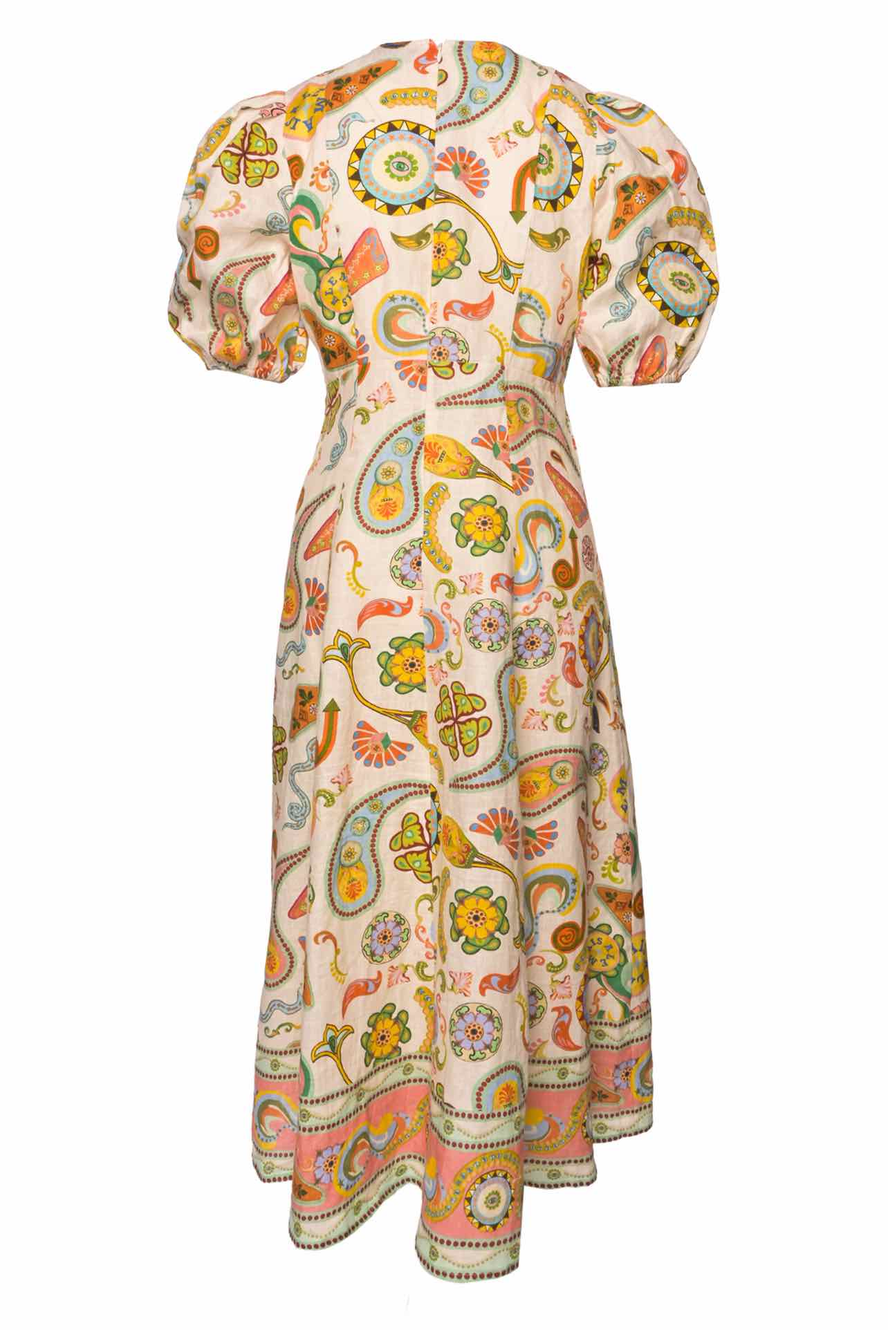 Alemais Size 4 Arcade Paisley Midi Dress - Image 2