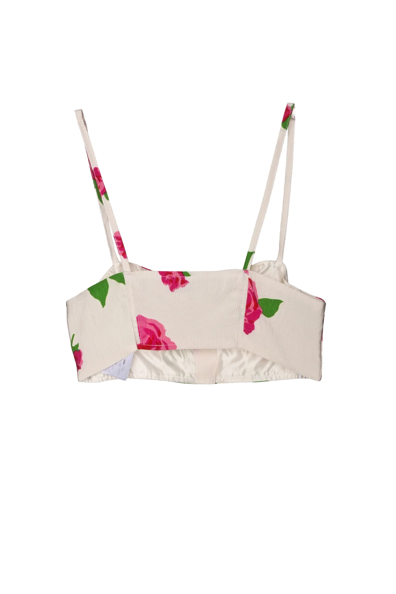 Alessandra Rich Size 38 Floral Bralette - Image 2