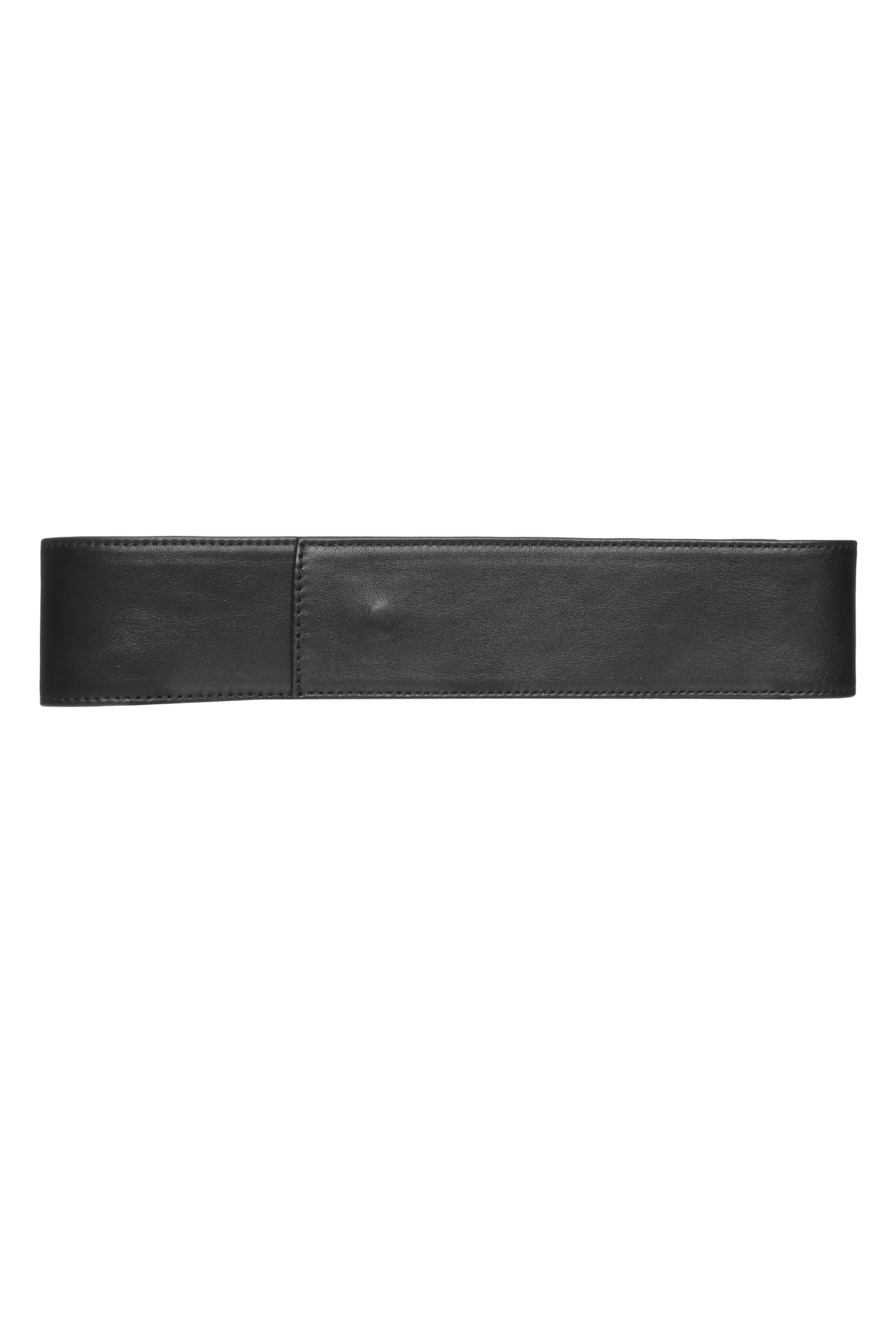 Alessandra Rich Size S Gold Embellishedment Leather Belt - Image 2