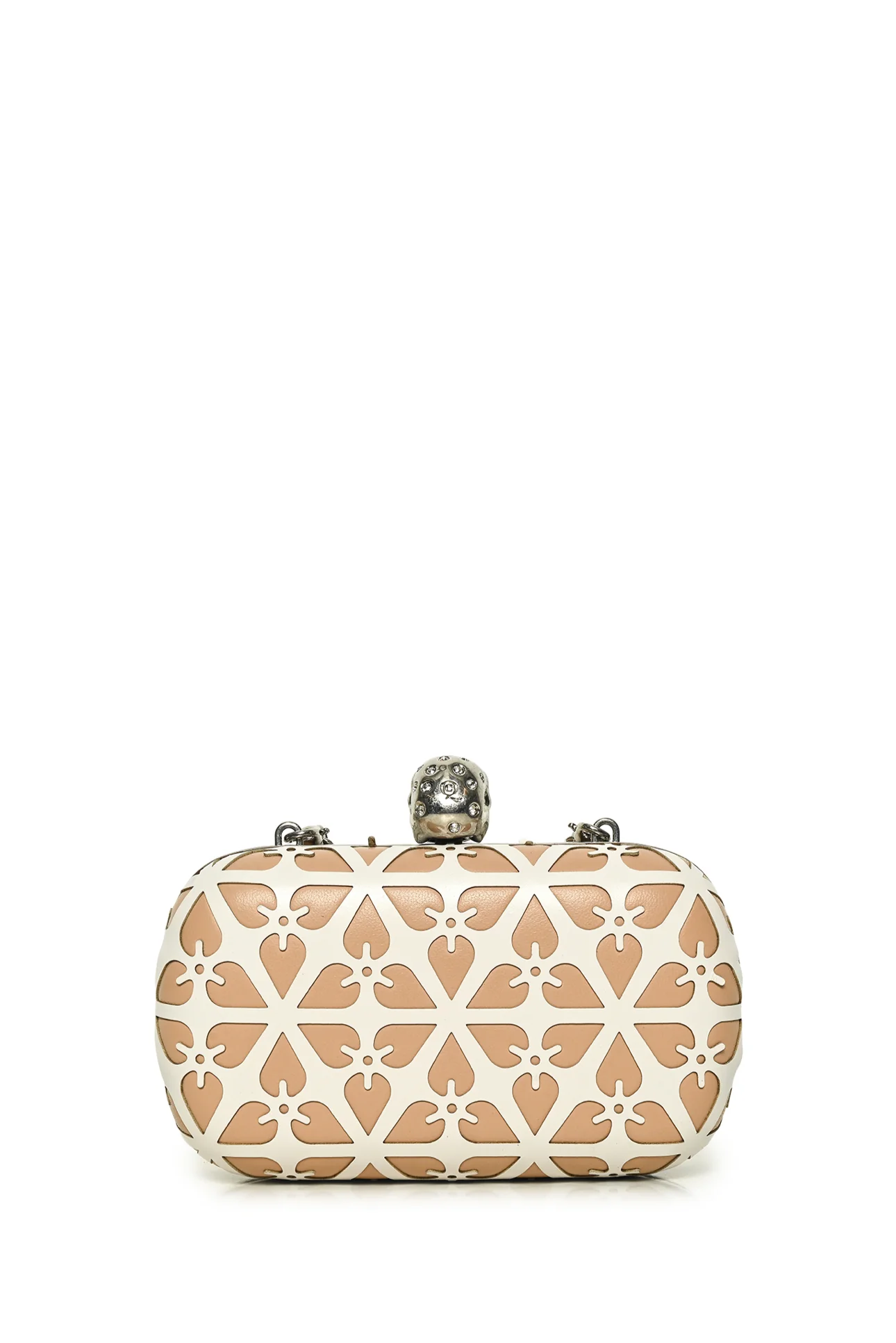 Alexander Mcqueen Embellished Skull Clutch - Image 3