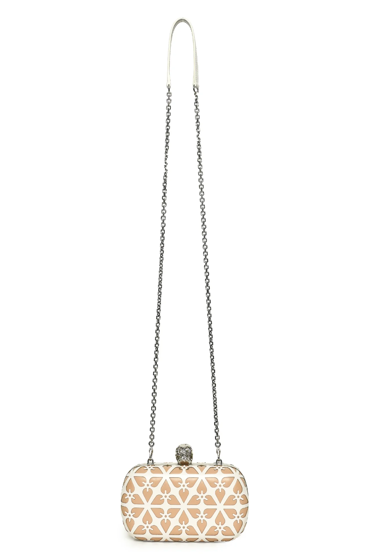 Alexander Mcqueen Embellished Skull Clutch - Image 5