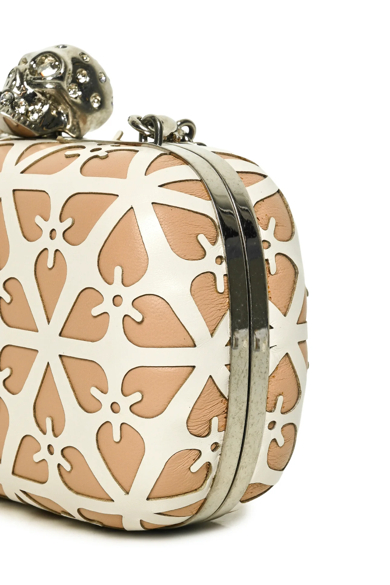 Alexander Mcqueen Embellished Skull Clutch - Image 6