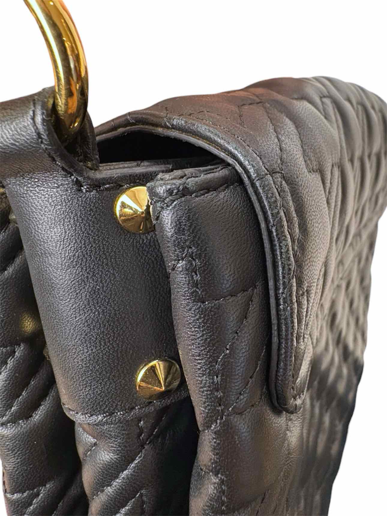 Alexander Mcqueen Quilted Leather Double Skull Purse - Image 12