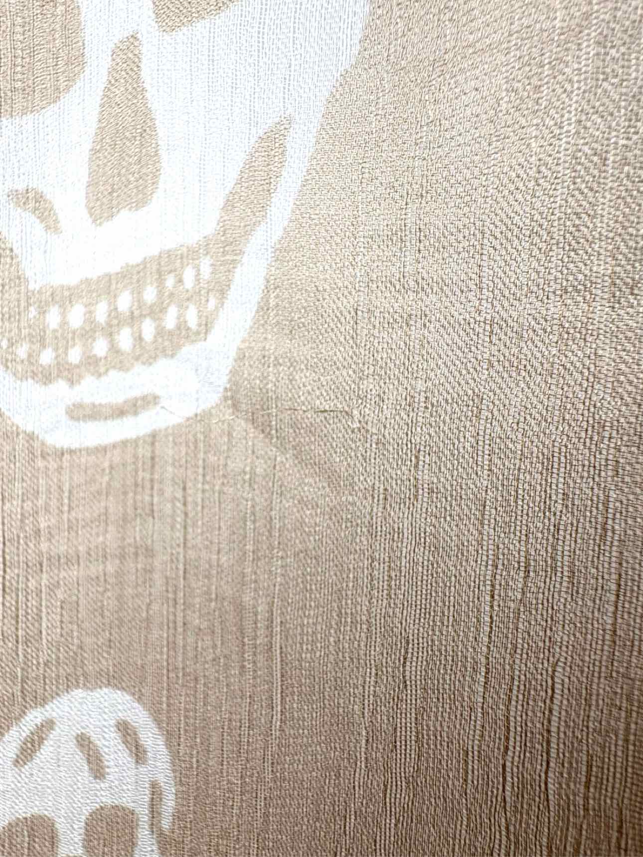 Alexander Mcqueen Silk Skull Pattern Scarf - Image 6