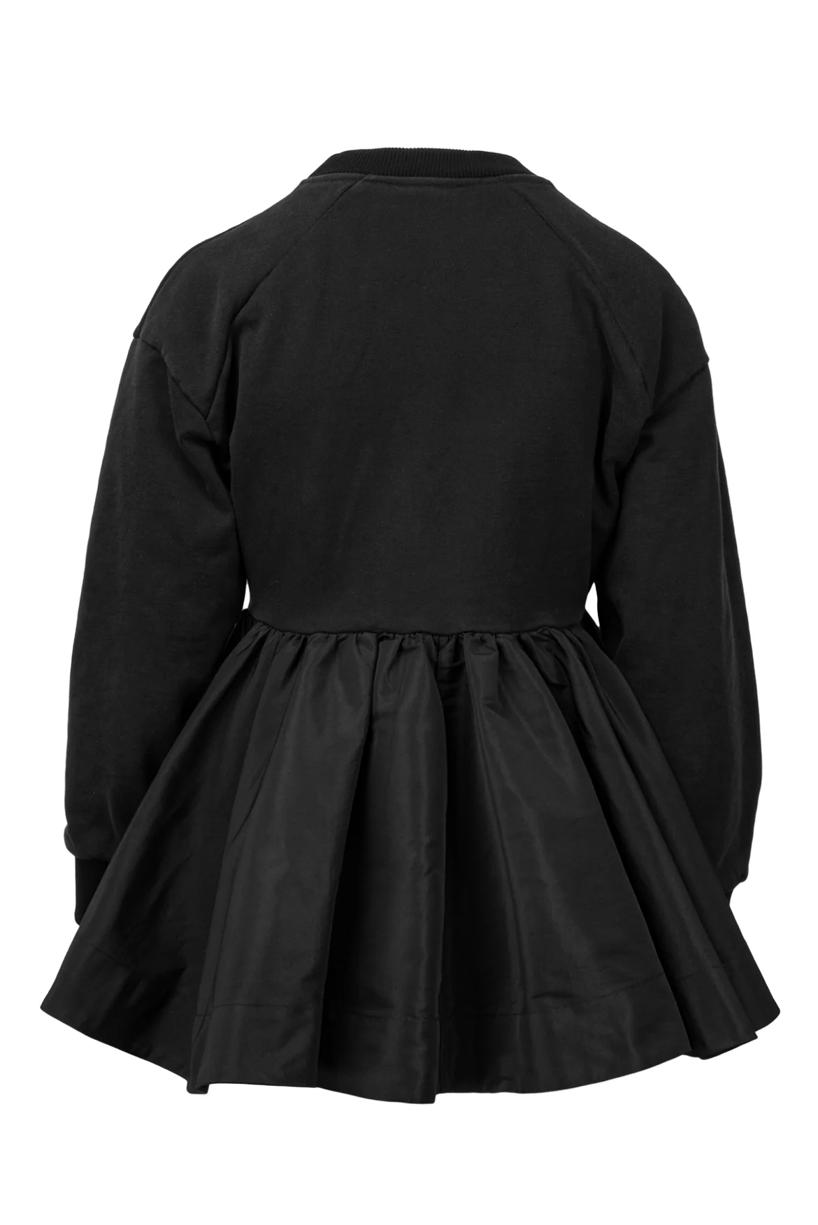 Alexander Mcqueen Size 2 Embroidered Peplum Sweatshirt - Image 2