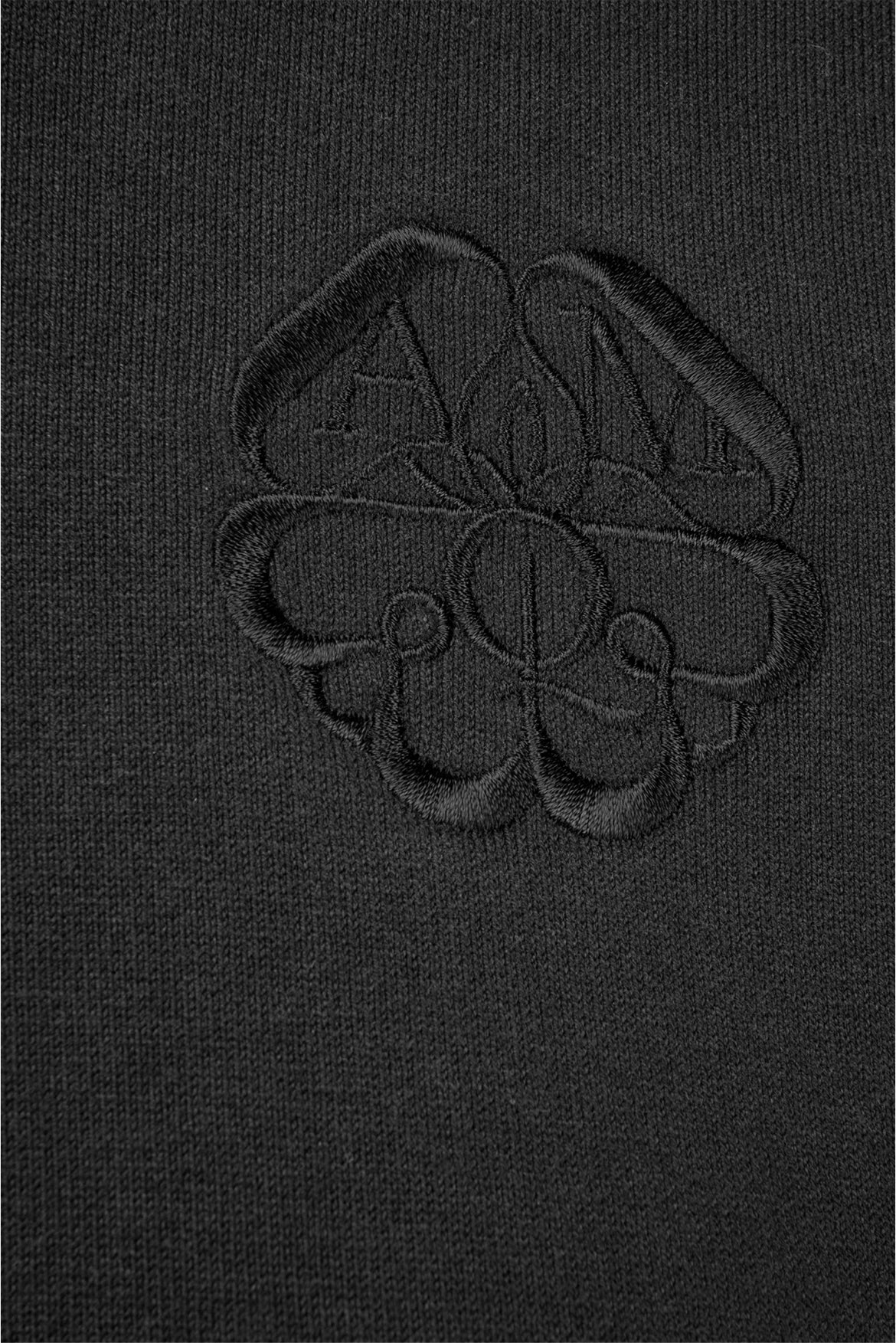 Alexander Mcqueen Size 2 Embroidered Peplum Sweatshirt - Image 3