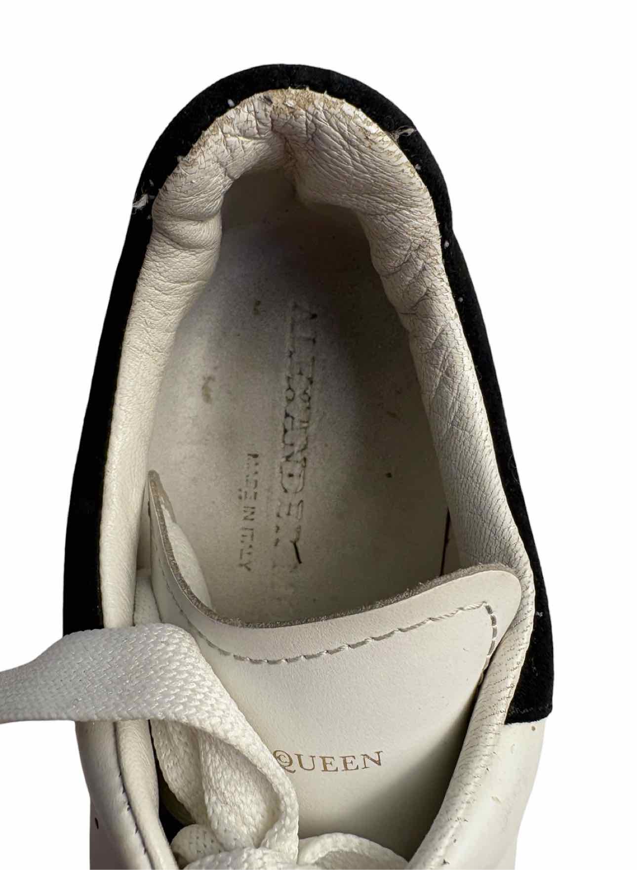 Alexander Mcqueen Size 36.5 Leather Oversized Sneaker - Image 7