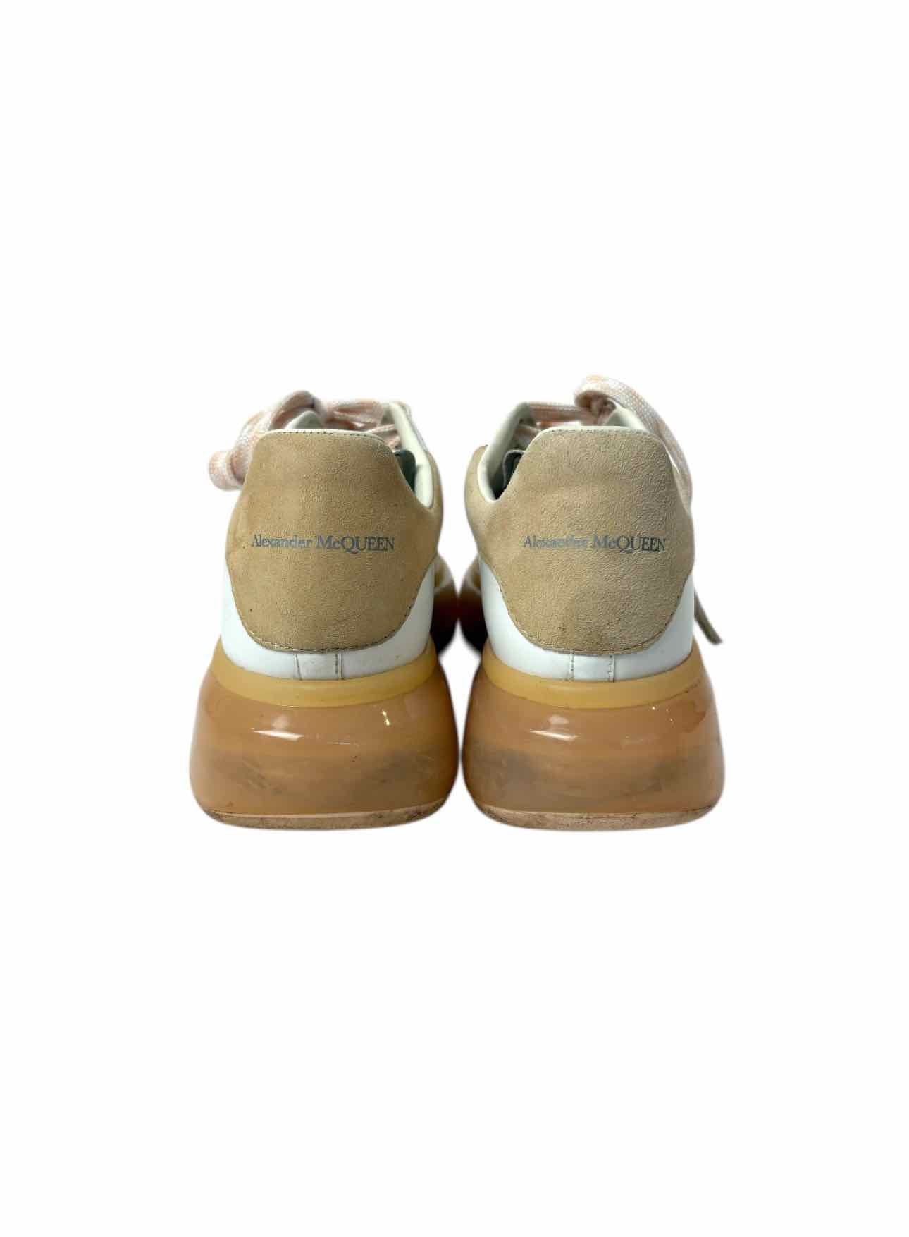 Alexander Mcqueen Size 39 Oversized Platform Leather Sneaker - Image 4