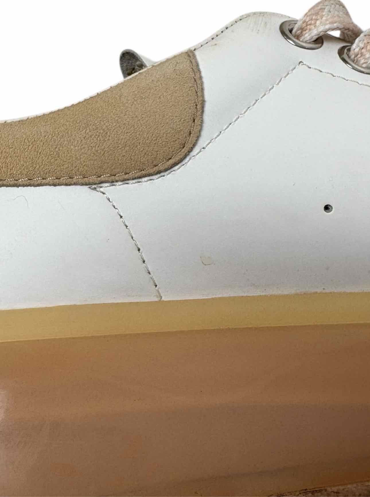 Alexander Mcqueen Size 39 Oversized Platform Leather Sneaker - Image 8