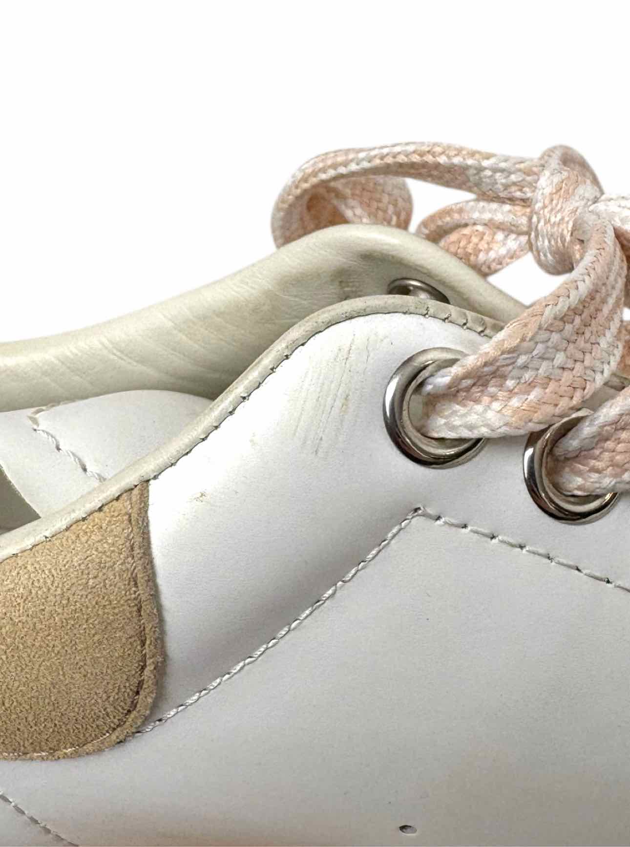 Alexander Mcqueen Size 39 Oversized Platform Leather Sneaker - Image 9