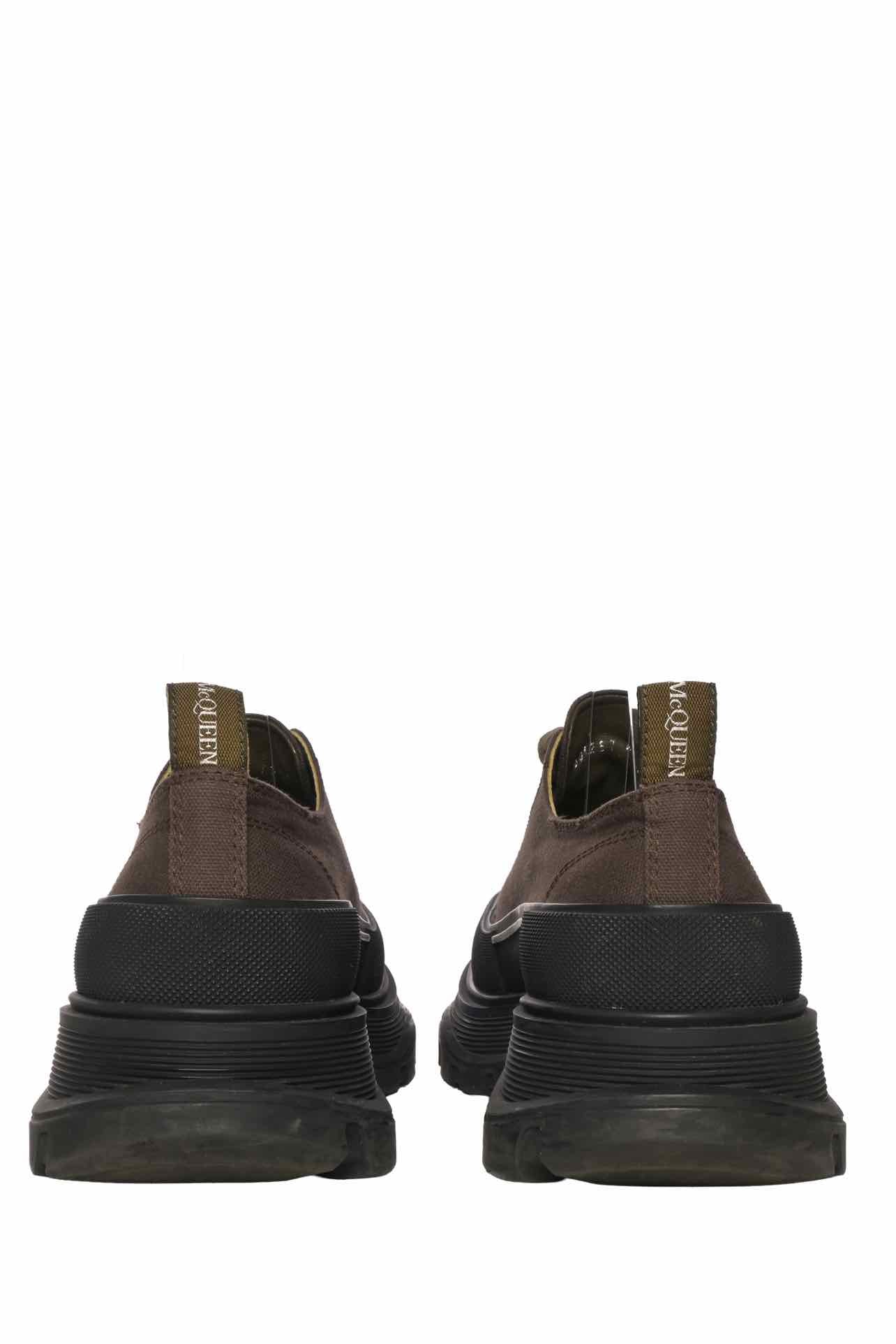 Alexander Mcqueen Size 43.5 Men's Tread Slick Low Lace Up Shoes - Image 5