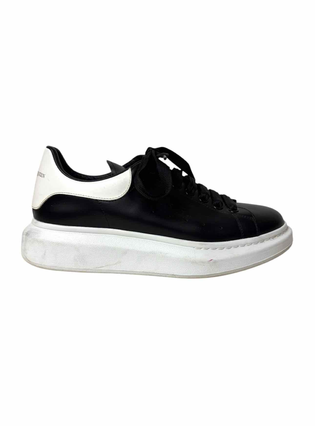 Alexander Mcqueen Size 43 Men's Oversized Leather Sneakers