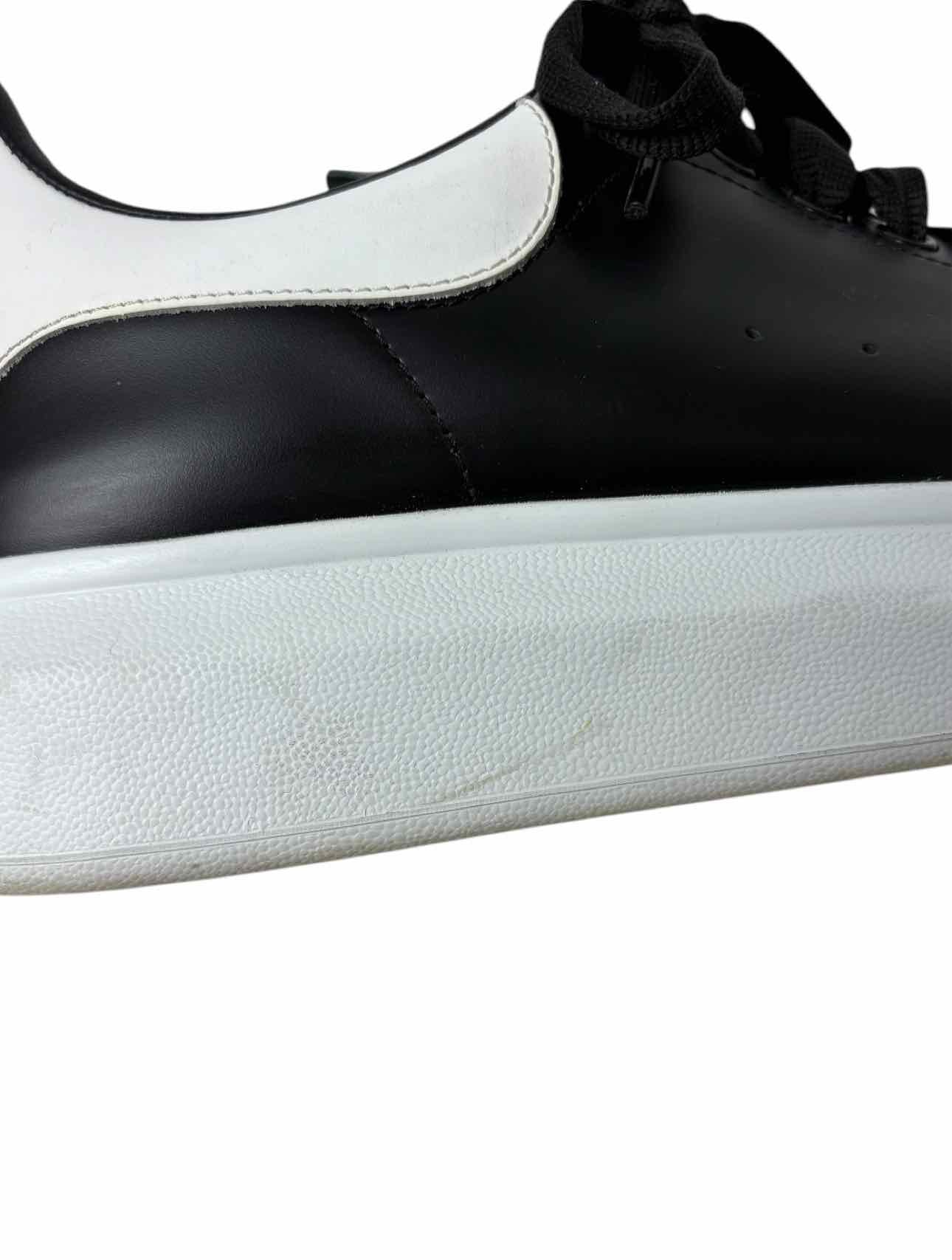 Alexander Mcqueen Size 43 Men's Oversized Leather Sneakers - Image 12