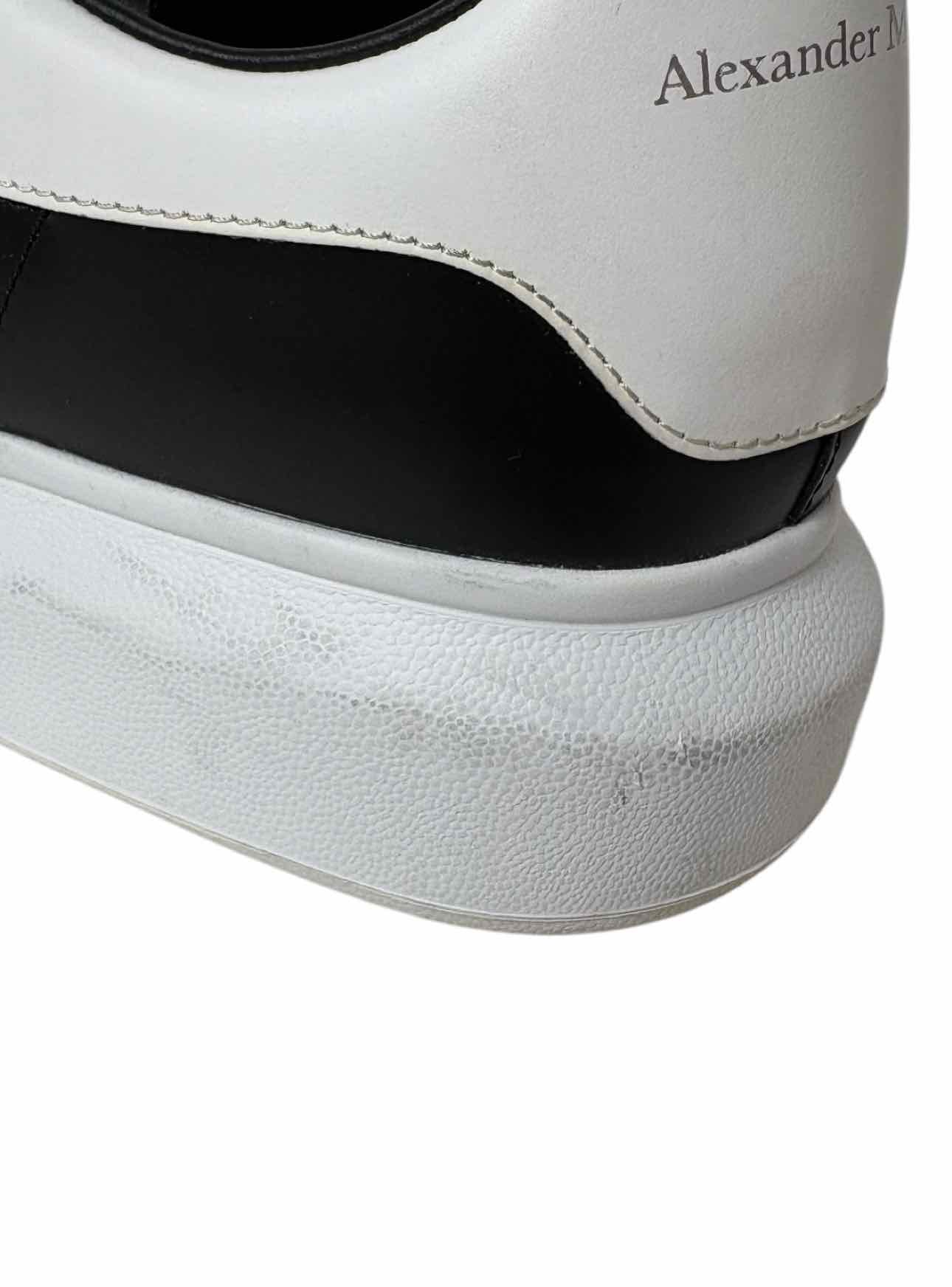 Alexander Mcqueen Size 43 Men's Oversized Leather Sneakers - Image 14