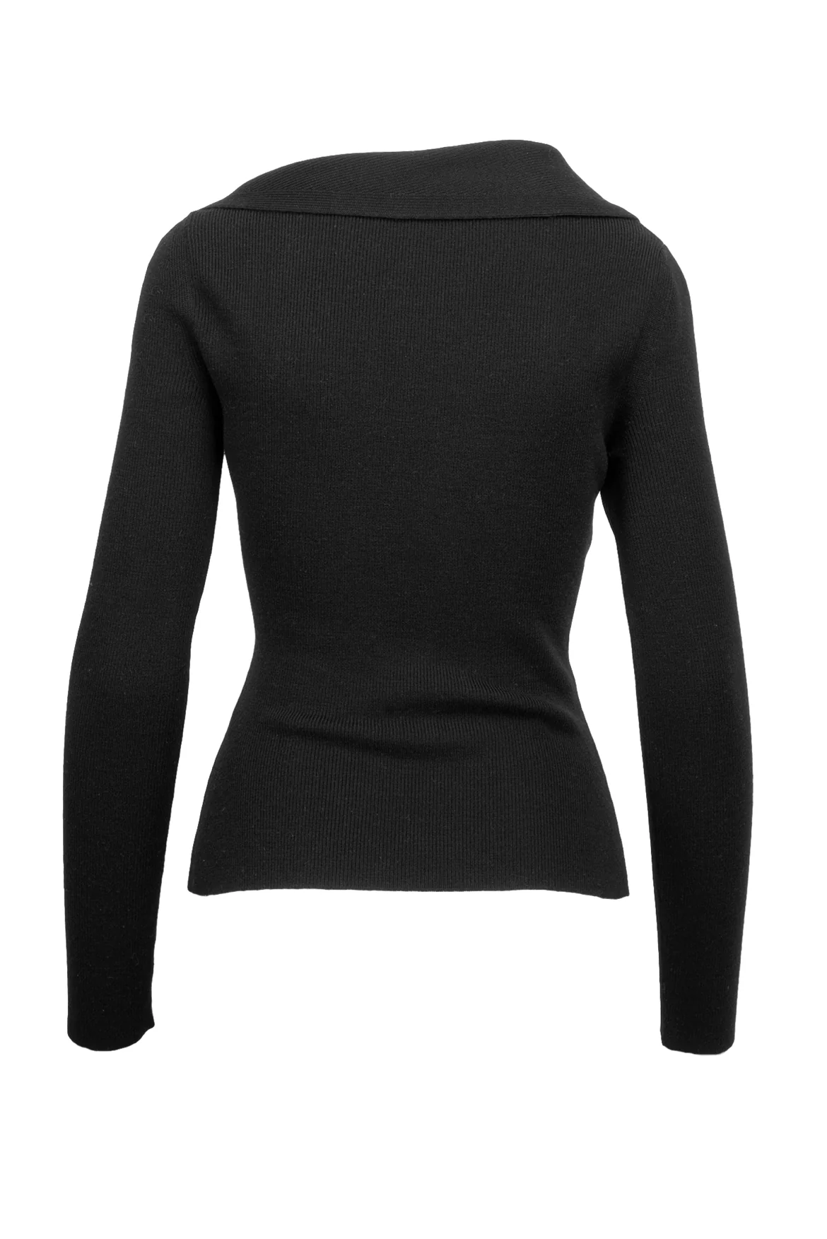 Alexander Mcqueen Size L Twistneck Wool Knit Sweater - Image 2