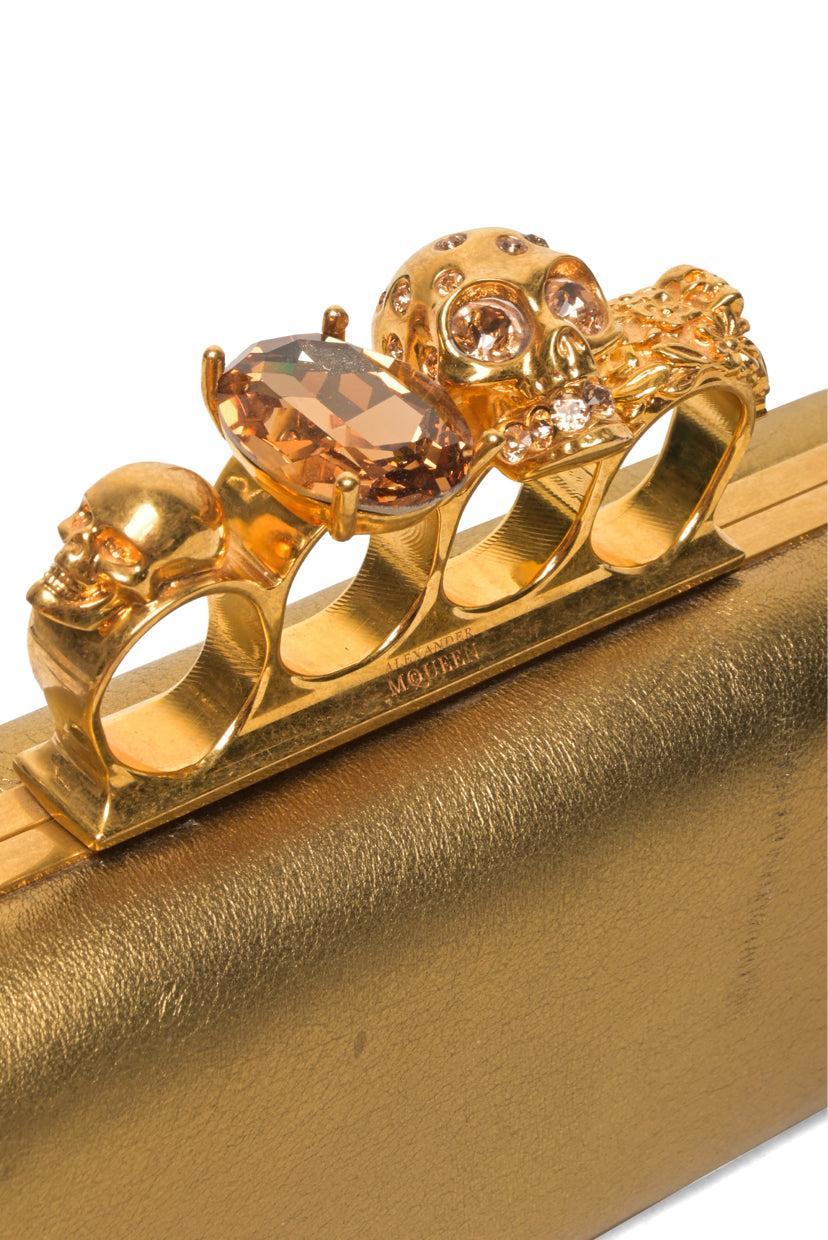 Alexander Mcqueen Skull Knuckle Duster Clutch - Image 6
