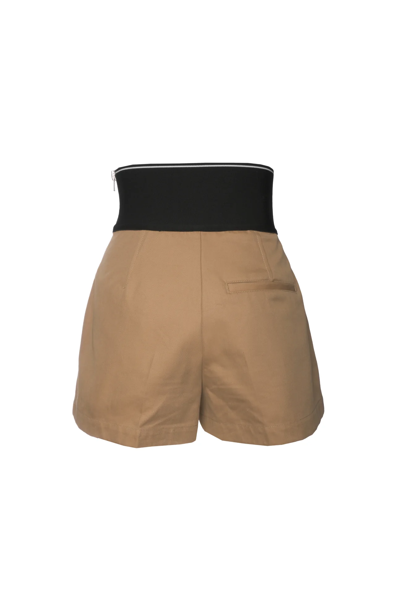 Alexander Wang Size 0 Logo Elastic Safari Shorts - Image 2