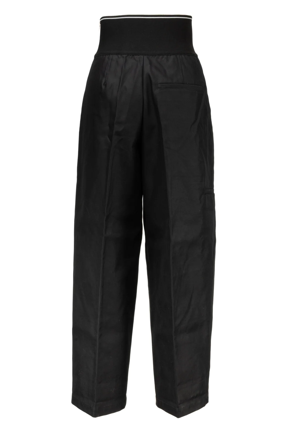 Alexander Wang Size 0 Logo Elastic Waist Wide Leg Pants - Image 2