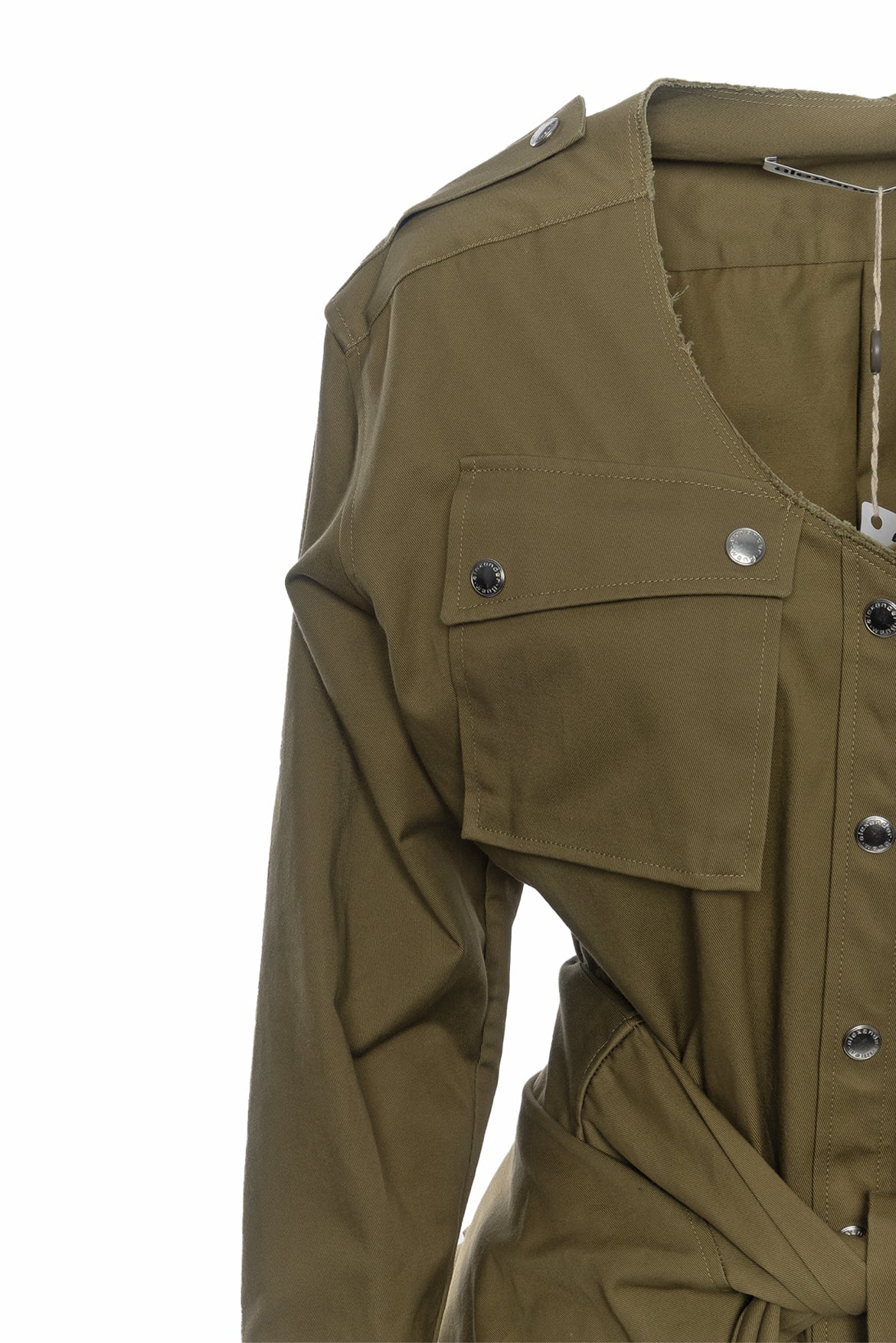 Alexander Wang Size 0 Tied Waist Trench Romper - Image 2