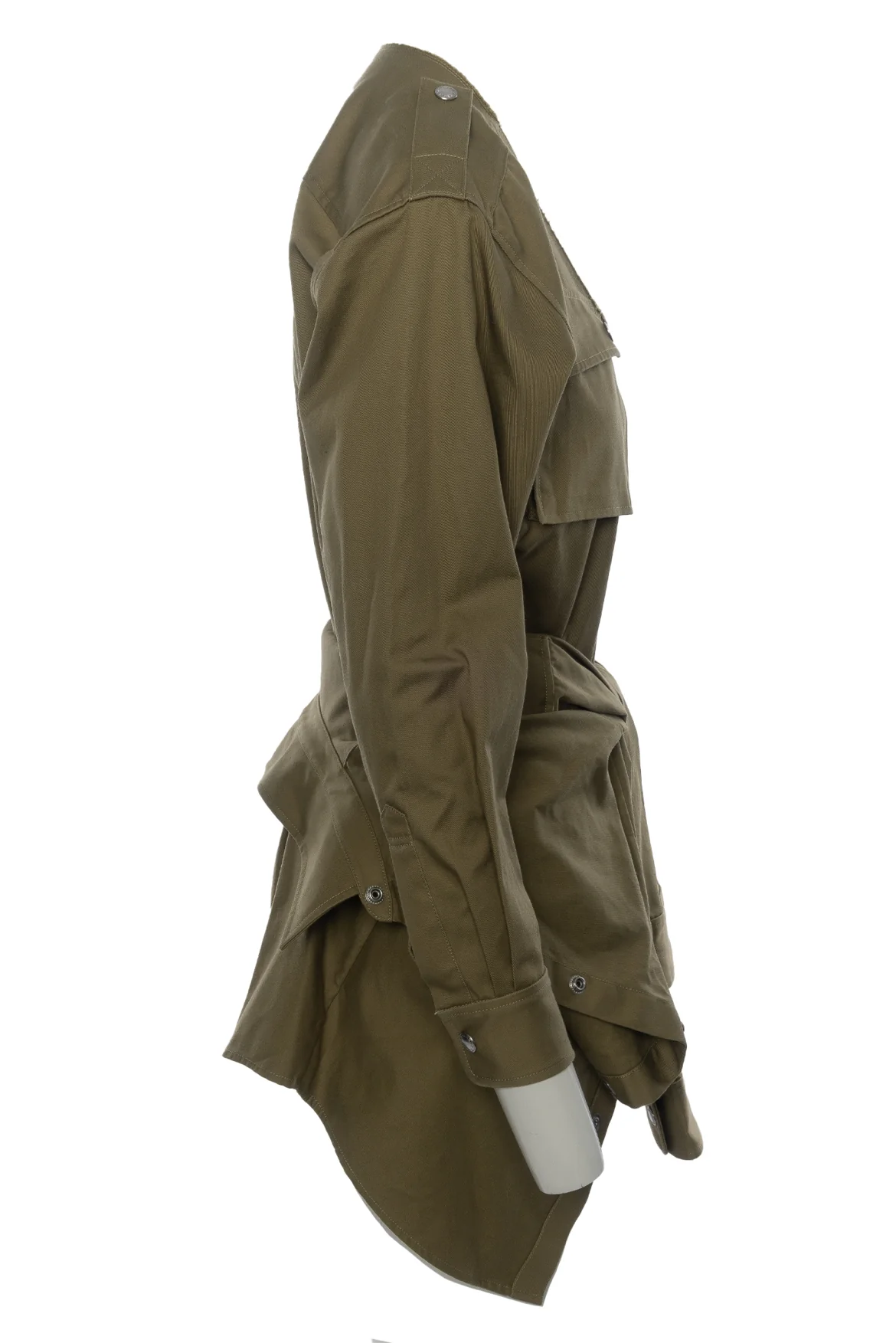 Alexander Wang Size 0 Tied Waist Trench Romper - Image 3
