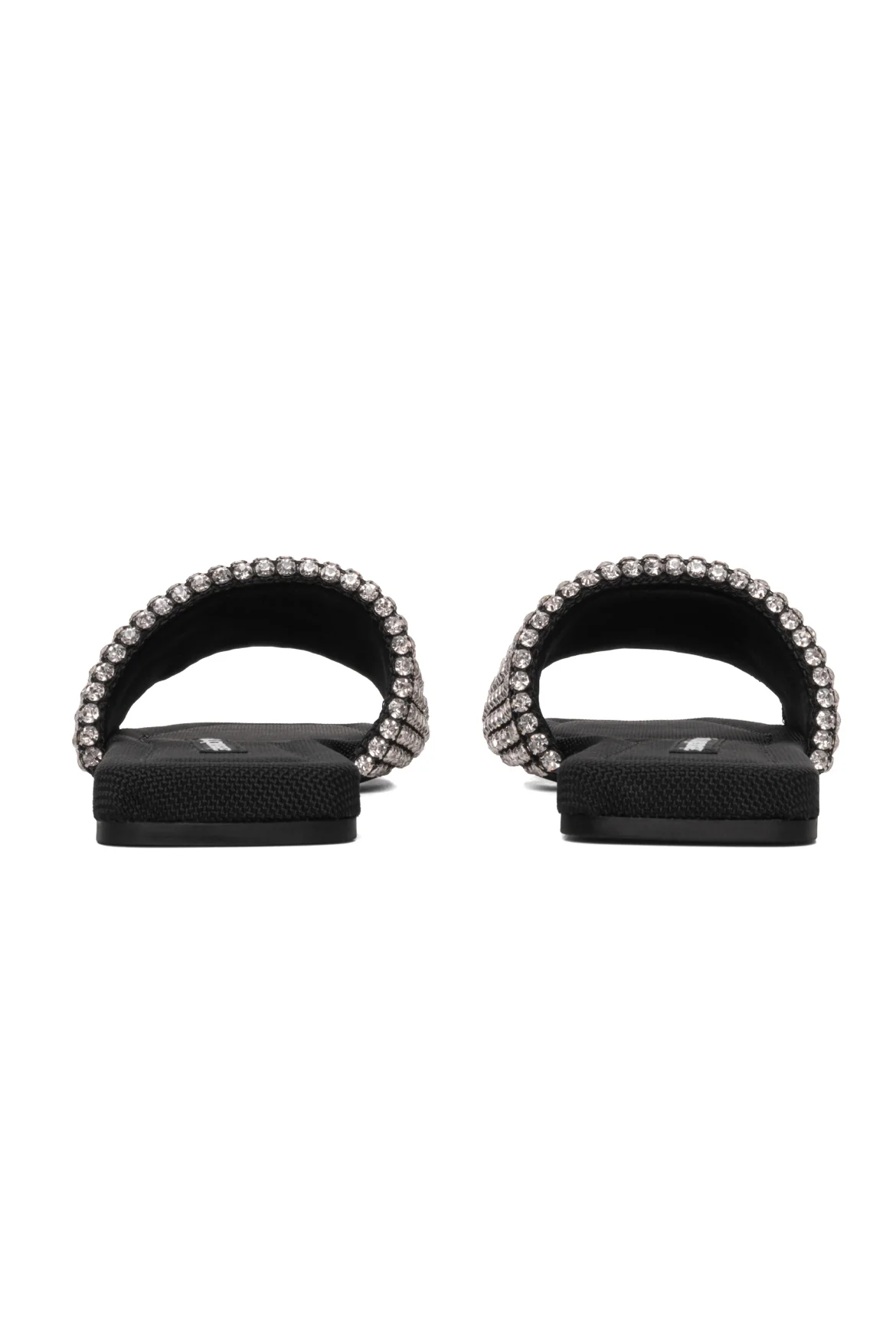 Alexander Wang Size 35.5 Anya Crystal Flat Slides - Image 4