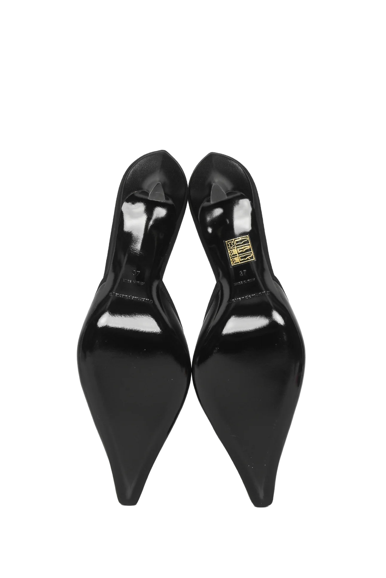 Alexander Wang Size 37 Crystal & Bow Embellished Viola 65 Mules - Image 7
