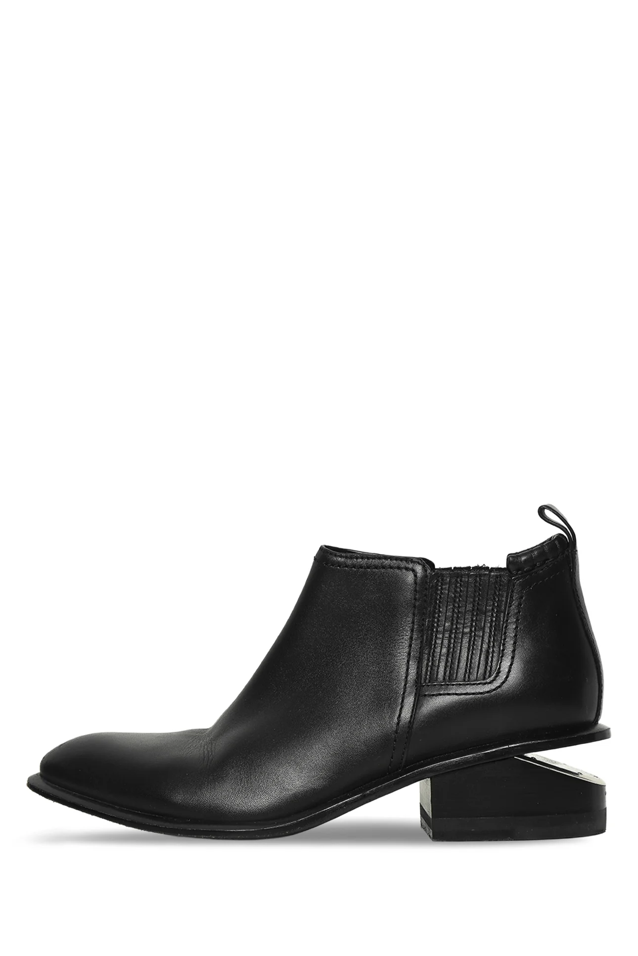 Alexander Wang Size 37 Kori Leather Ankle Boots - Image 3