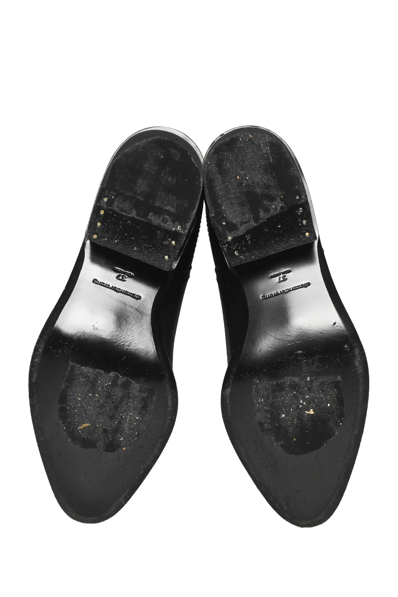 Alexander Wang Size 37 Kori Leather Ankle Boots - Image 6