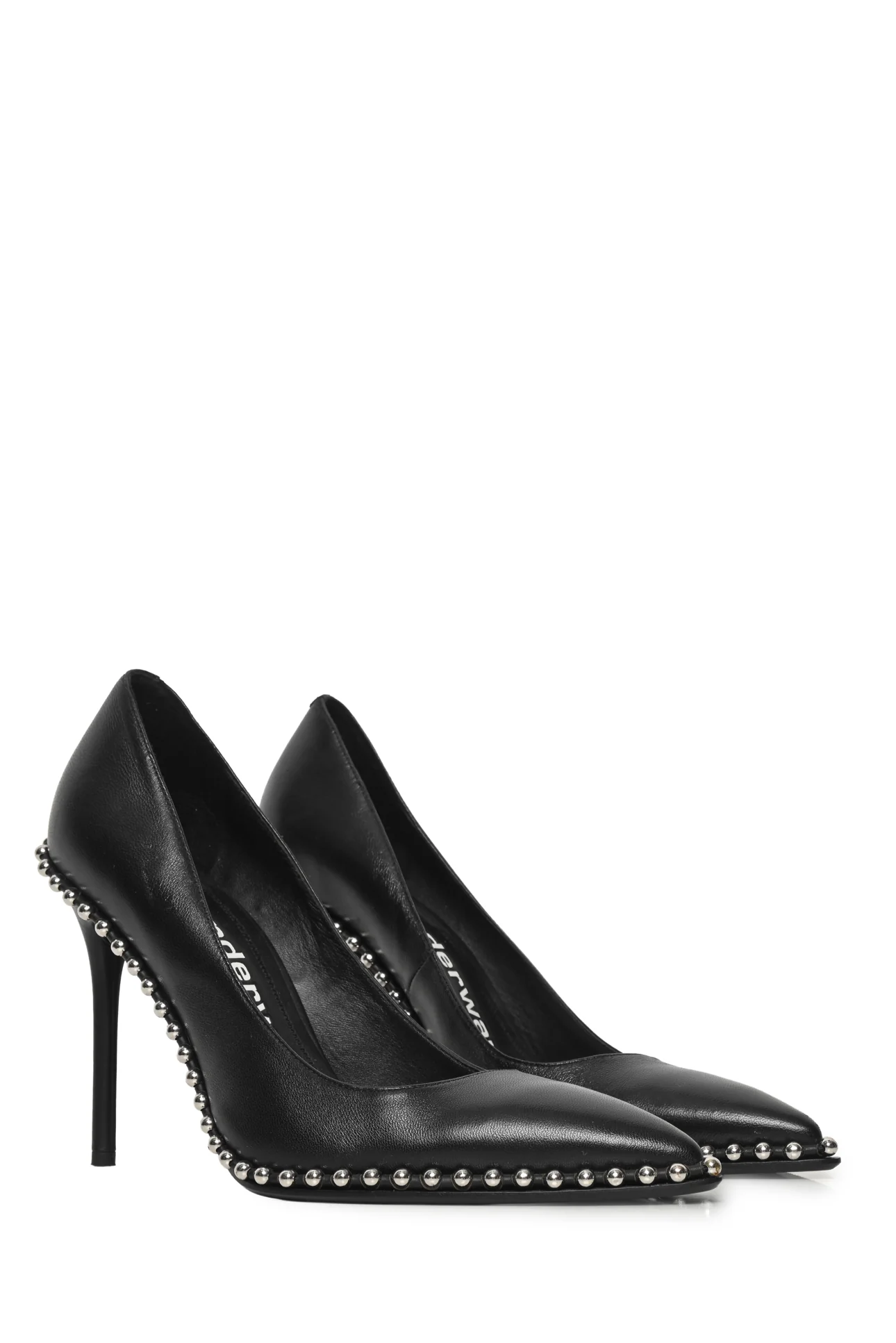 Alexander Wang Size 38.5 Rie Studded Leather Pumps - Image 2