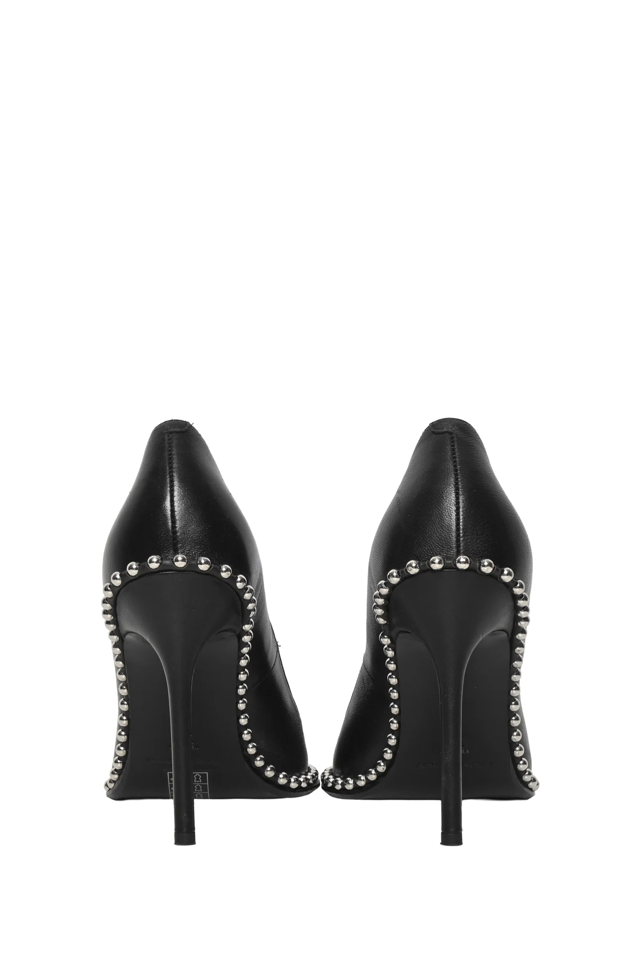 Alexander Wang Size 38.5 Rie Studded Leather Pumps - Image 4