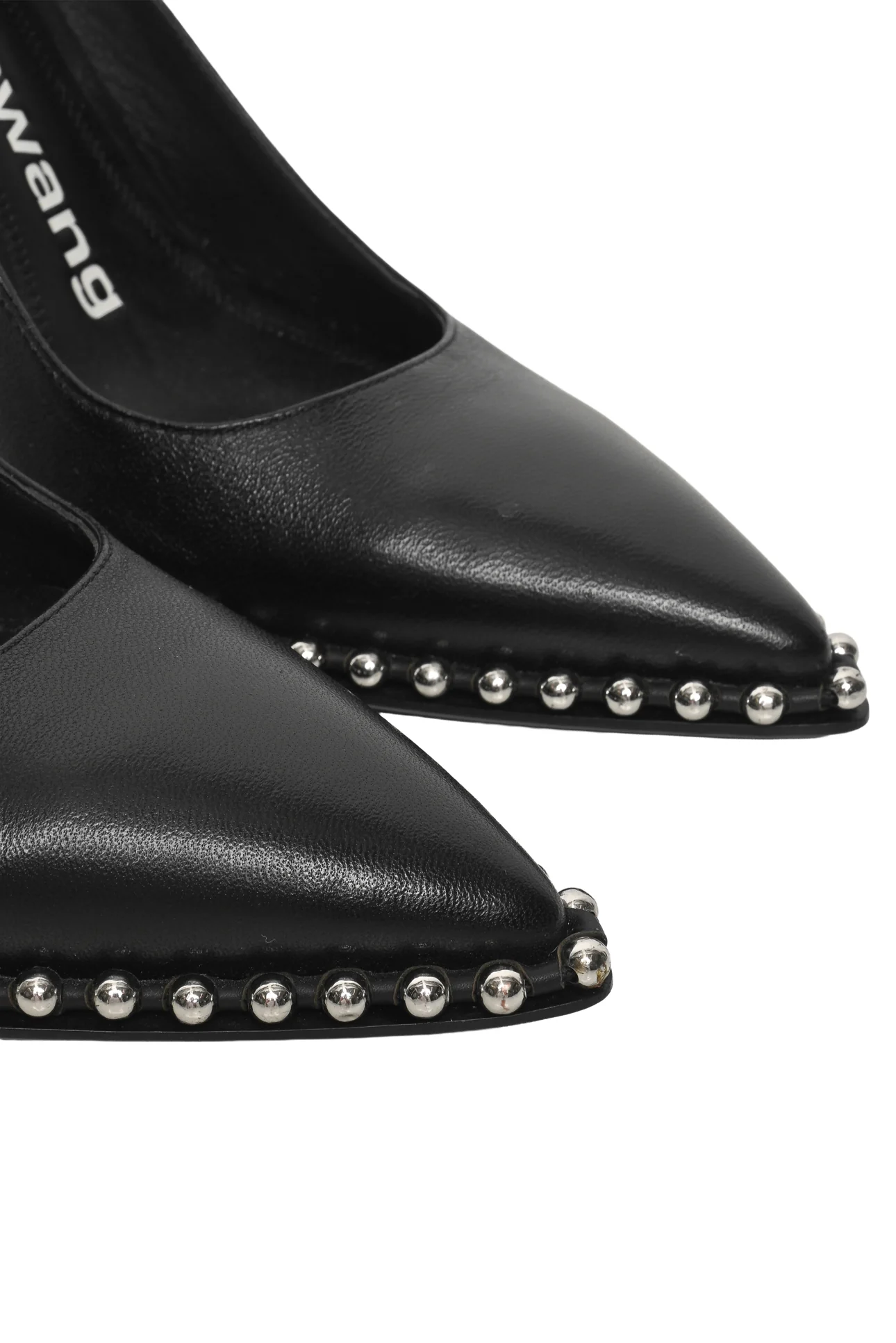 Alexander Wang Size 38.5 Rie Studded Leather Pumps - Image 6